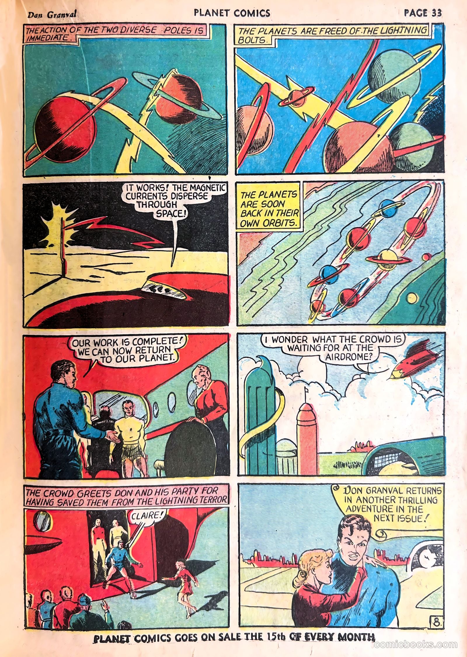 Planet Comics #8 (1940) — page 35 of 68