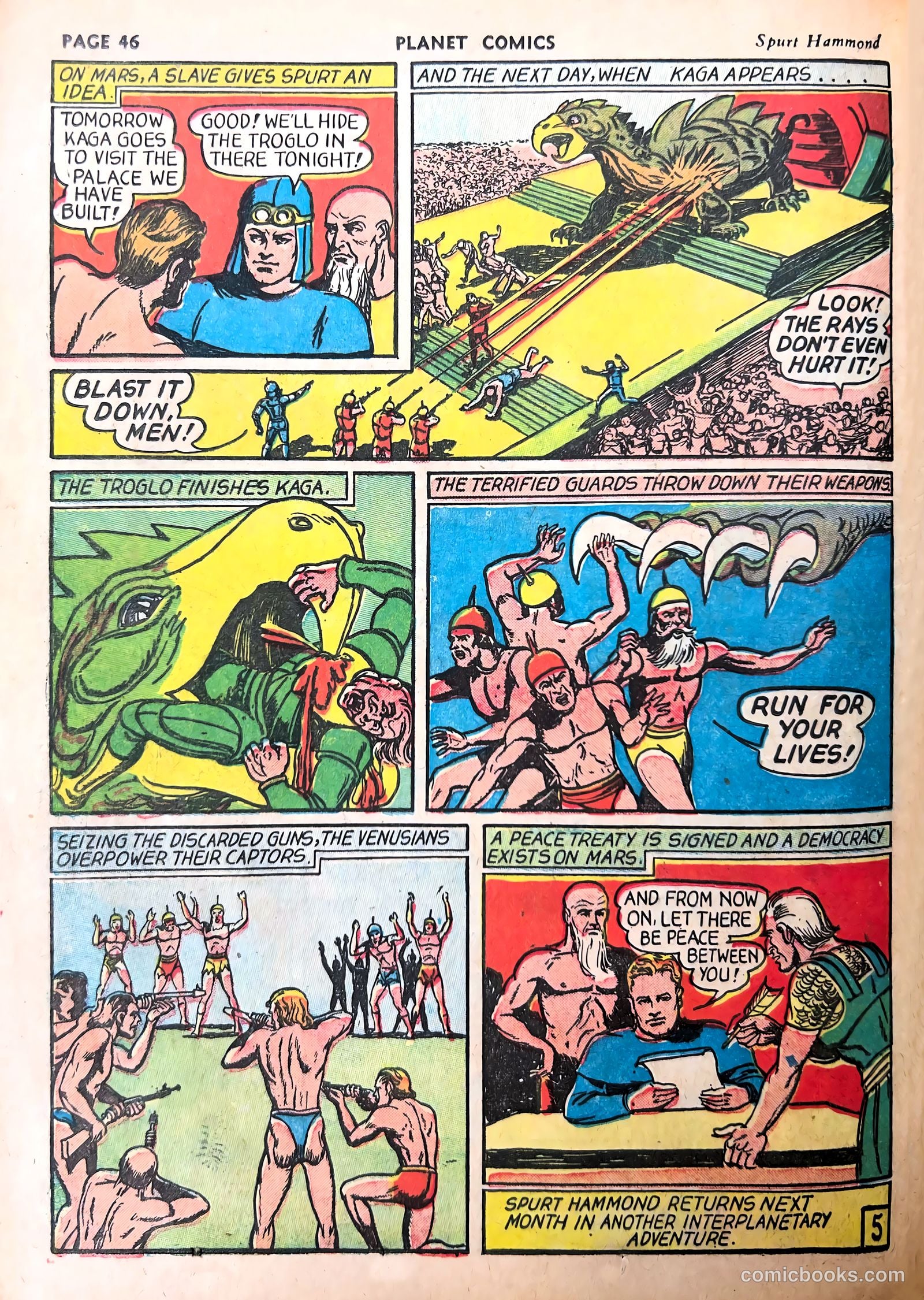 Planet Comics #8 (1940) — page 48 of 68