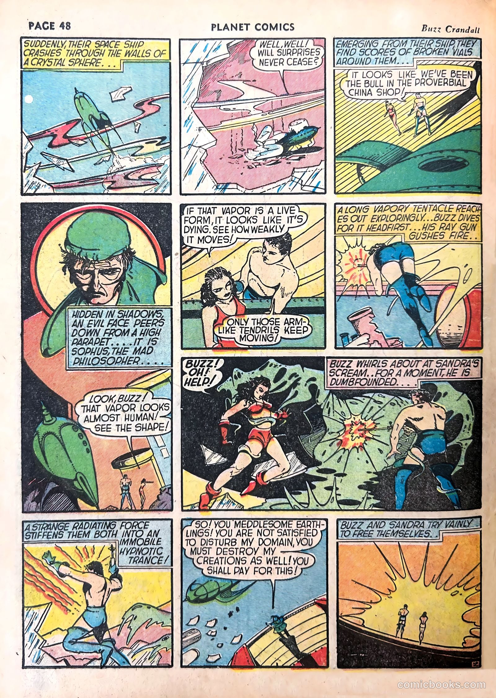 Planet Comics #8 (1940) — page 50 of 68