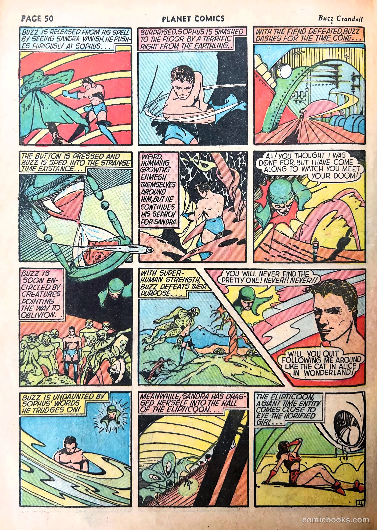 Planet Comics #8 (1940) — page 52 of 68
