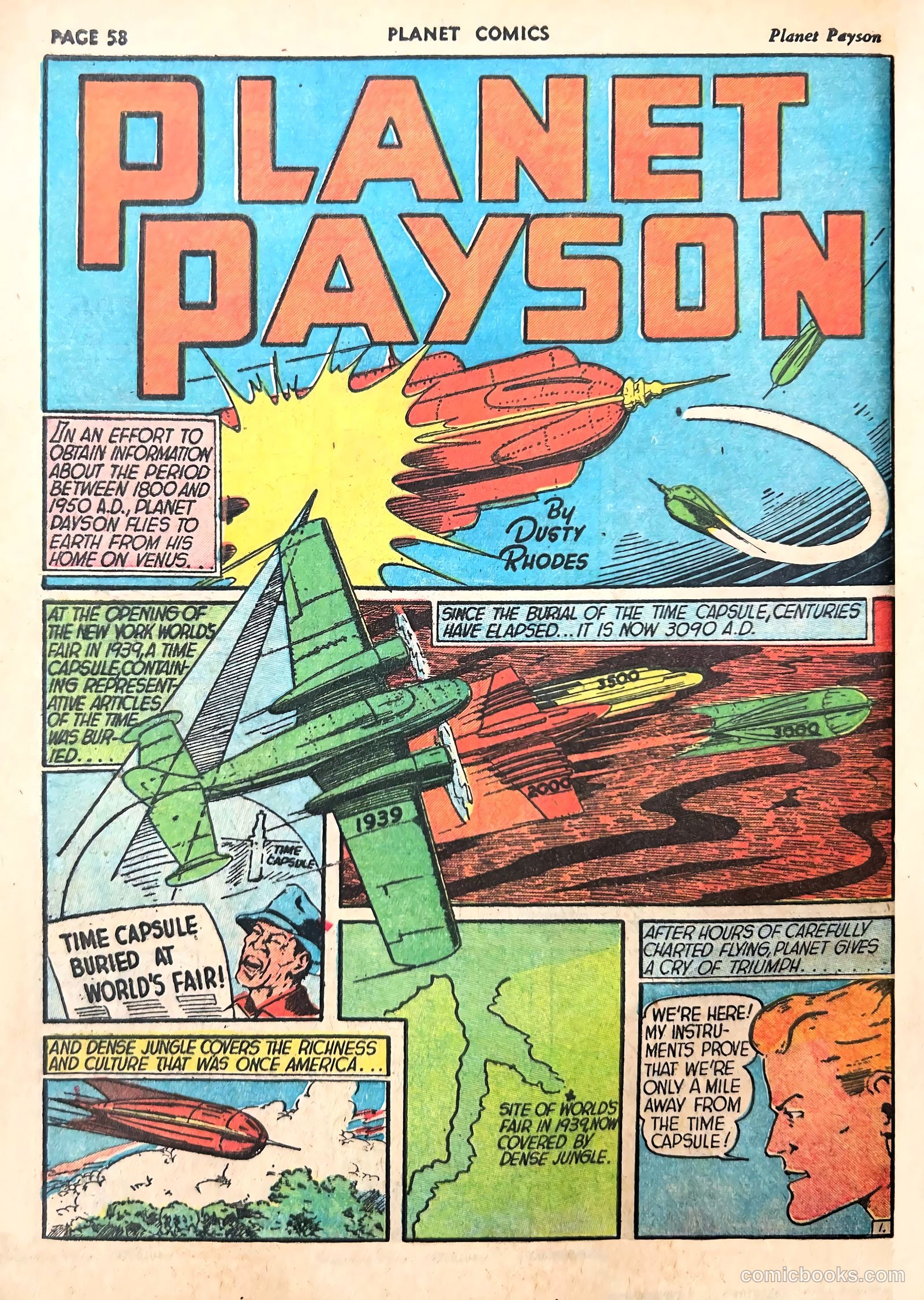 Planet Comics #8 (1940) — page 60 of 68