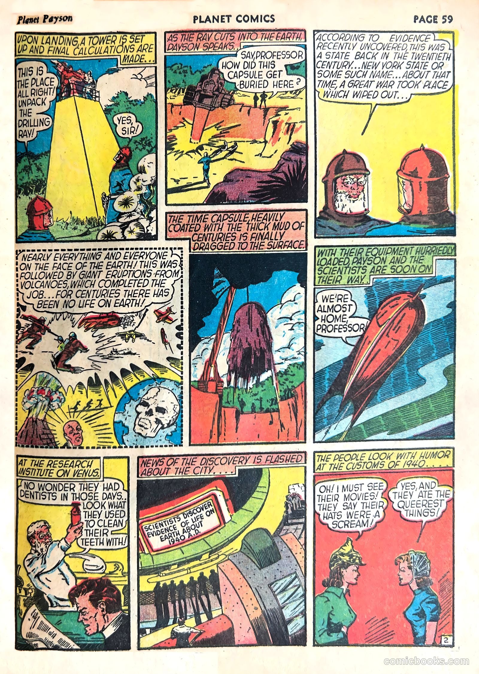 Planet Comics #8 (1940) — page 61 of 68