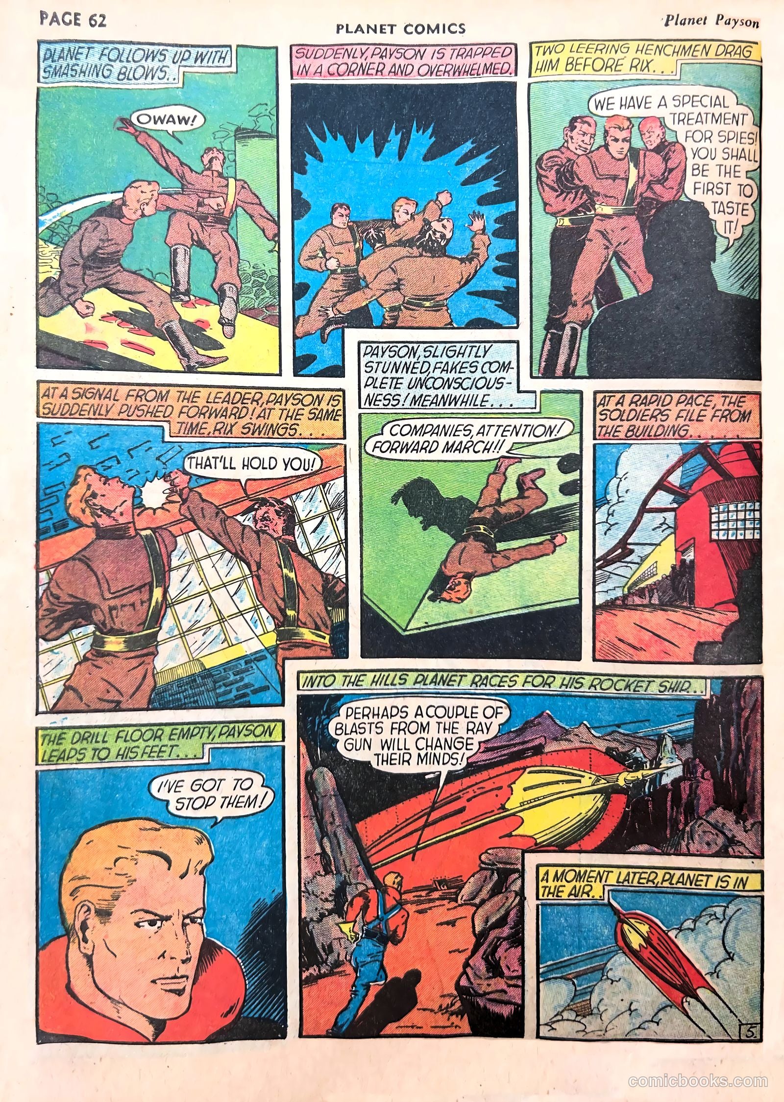 Planet Comics #8 (1940) — page 64 of 68