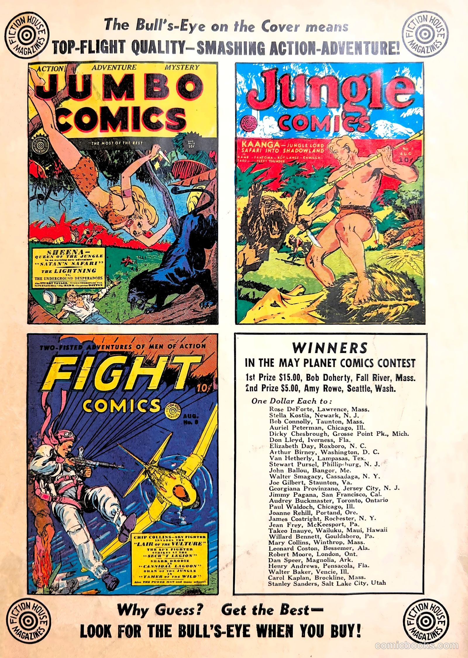 Planet Comics #8 (1940) — page 67 of 68