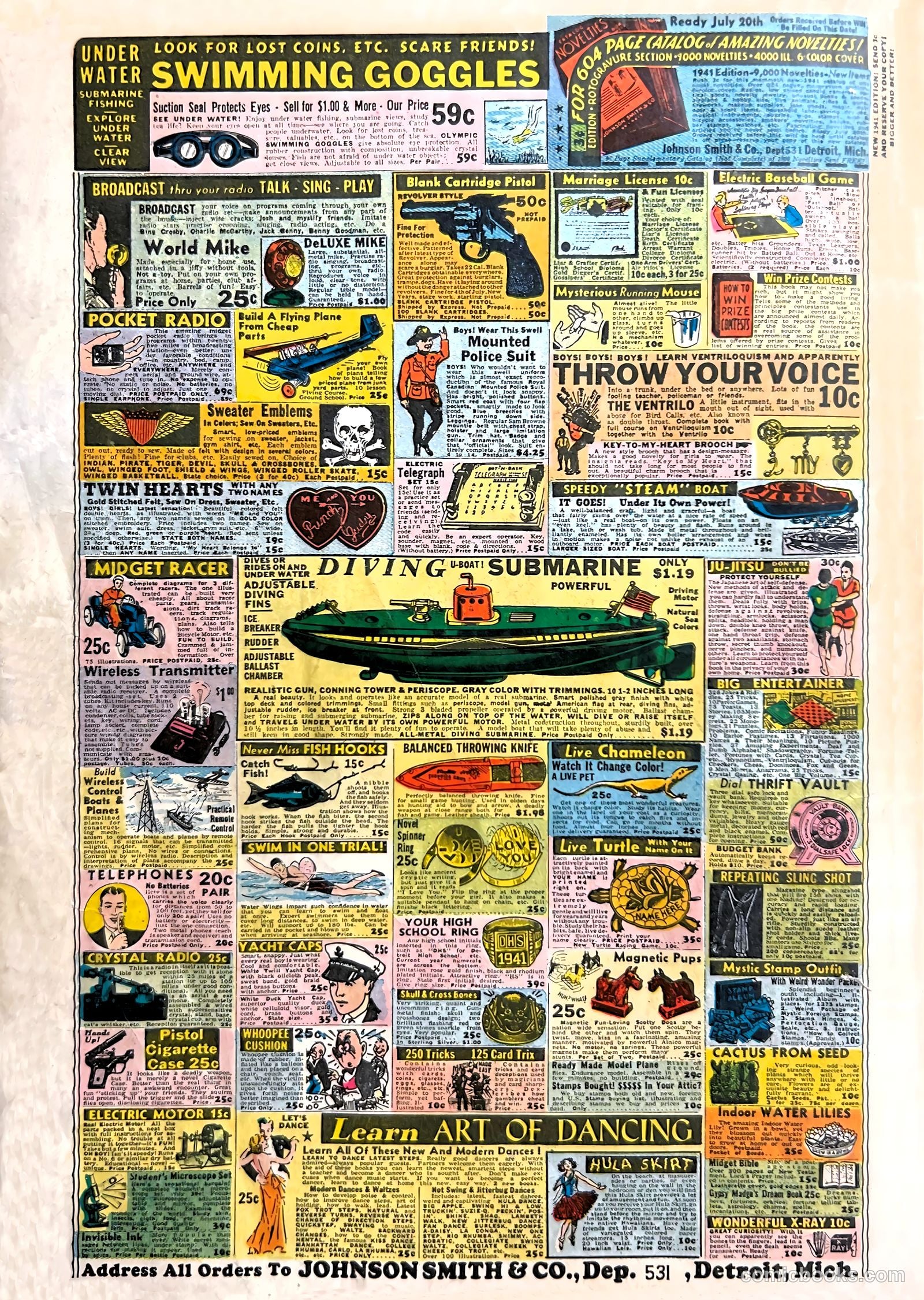 Planet Comics #8 (1940) — page 68 of 68