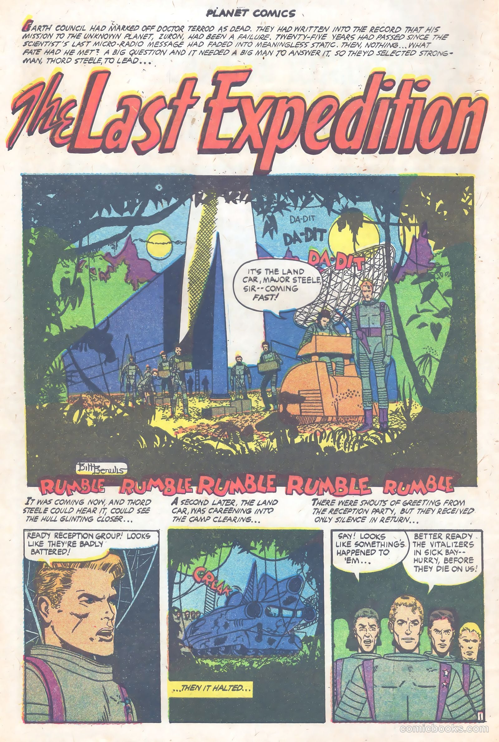 Planet Comics #8 (1958) — page 4 of 36