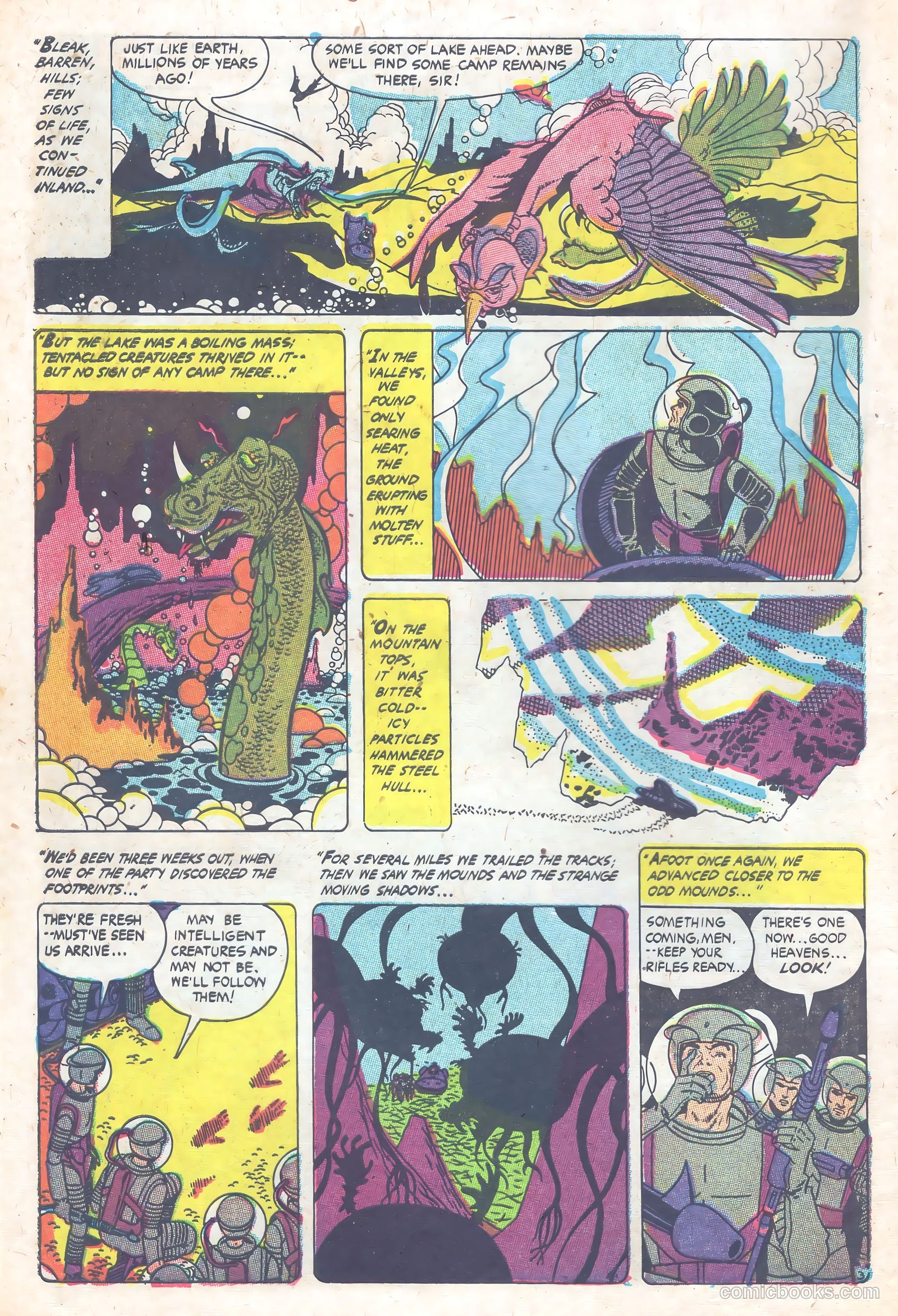 Planet Comics #8 (1958) — page 6 of 36