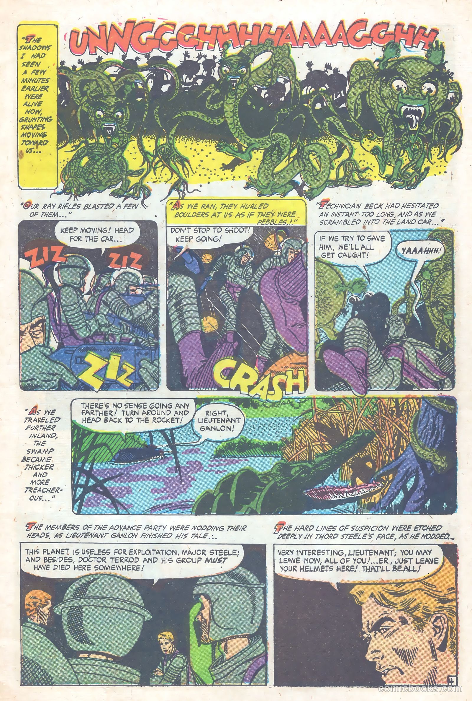 Planet Comics #8 (1958) — page 7 of 36