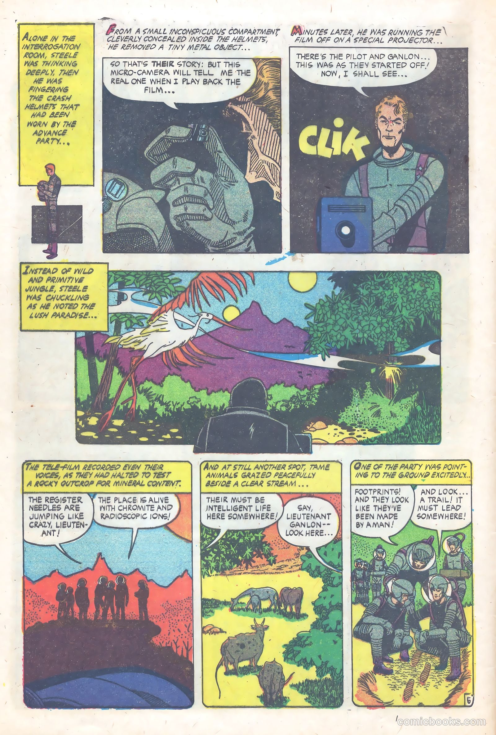 Planet Comics #8 (1958) — page 8 of 36