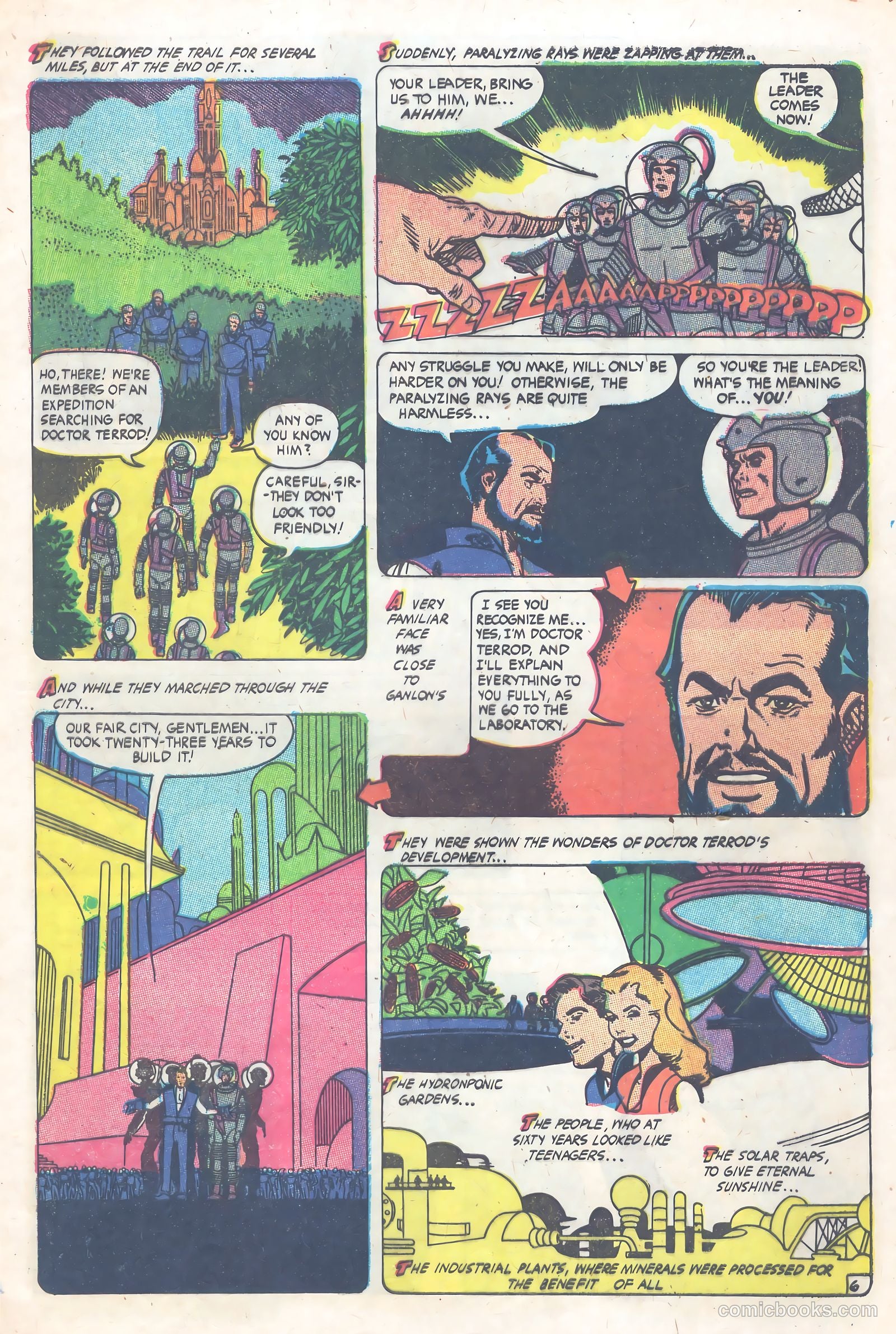 Planet Comics #8 (1958) — page 9 of 36