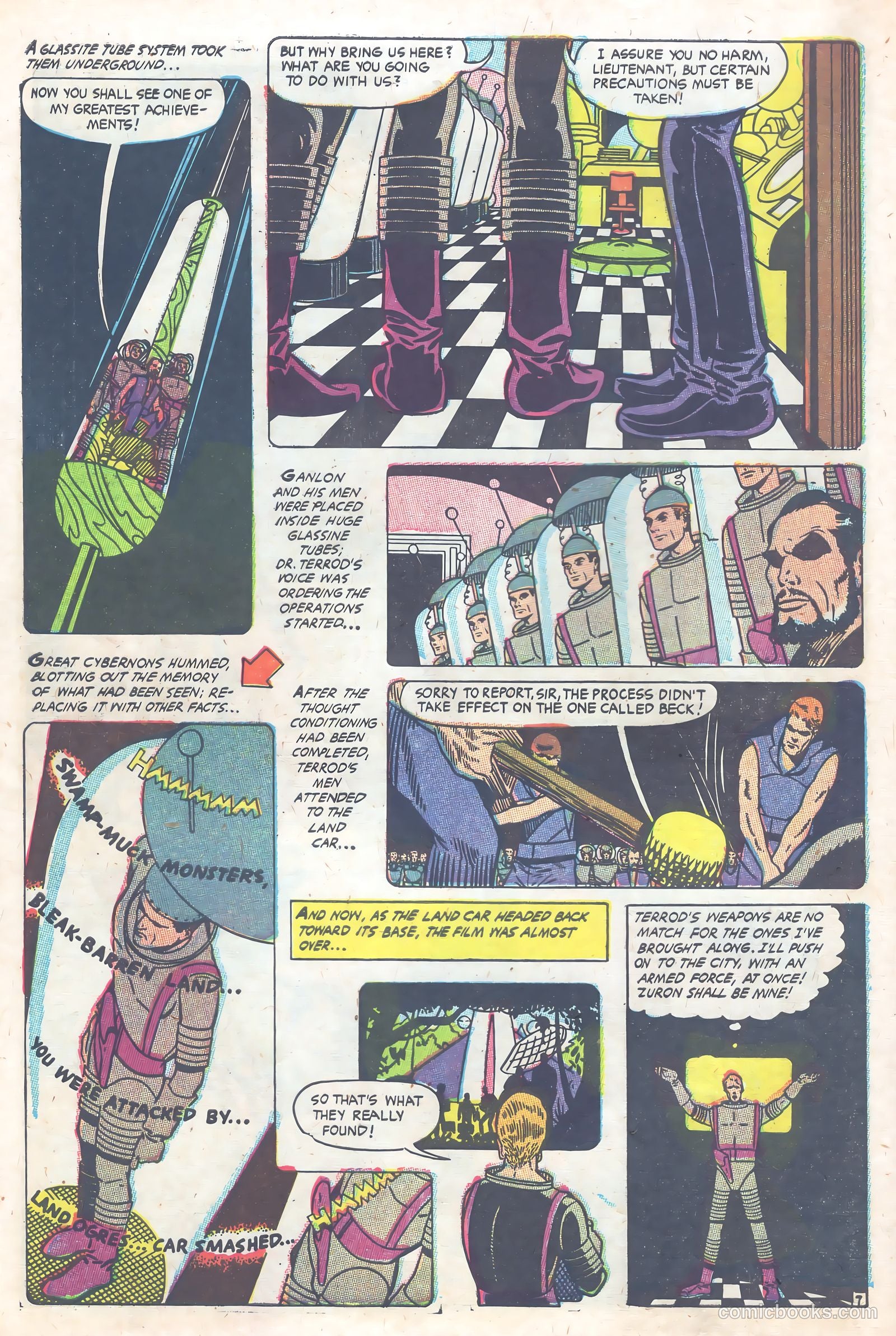 Planet Comics #8 (1958) — page 10 of 36