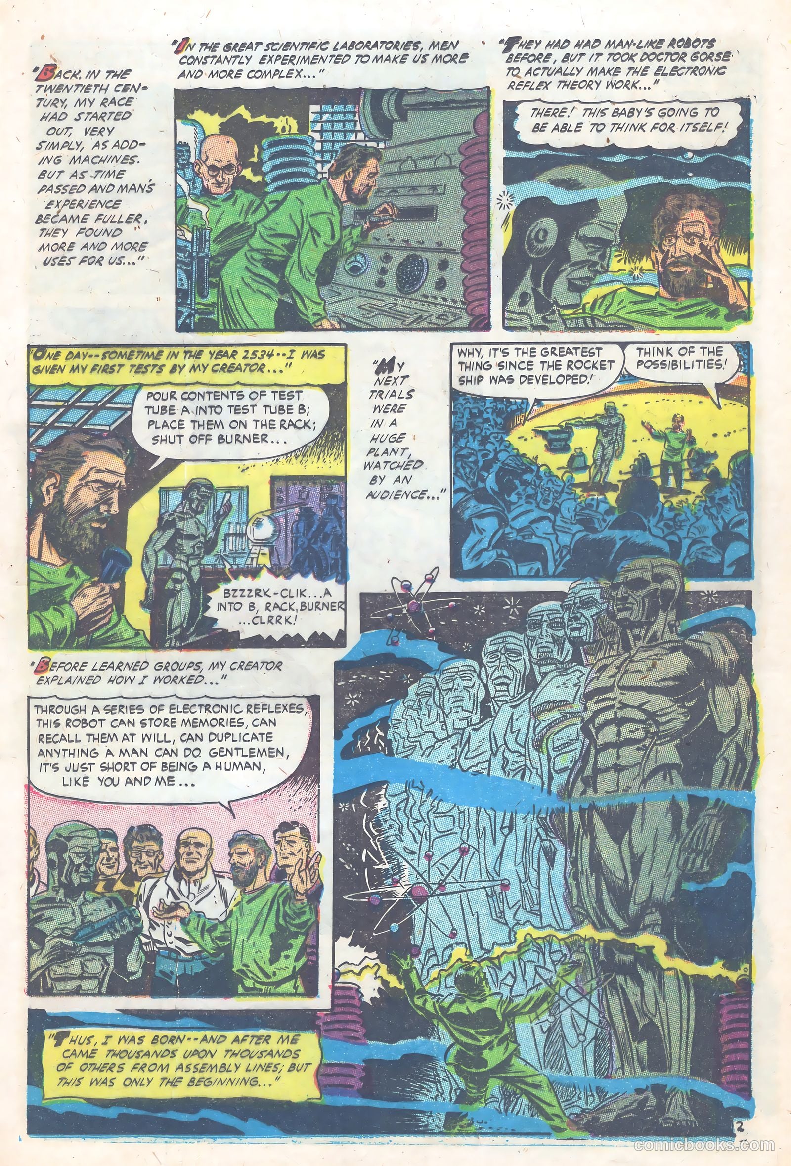 Planet Comics #8 (1958) — page 13 of 36