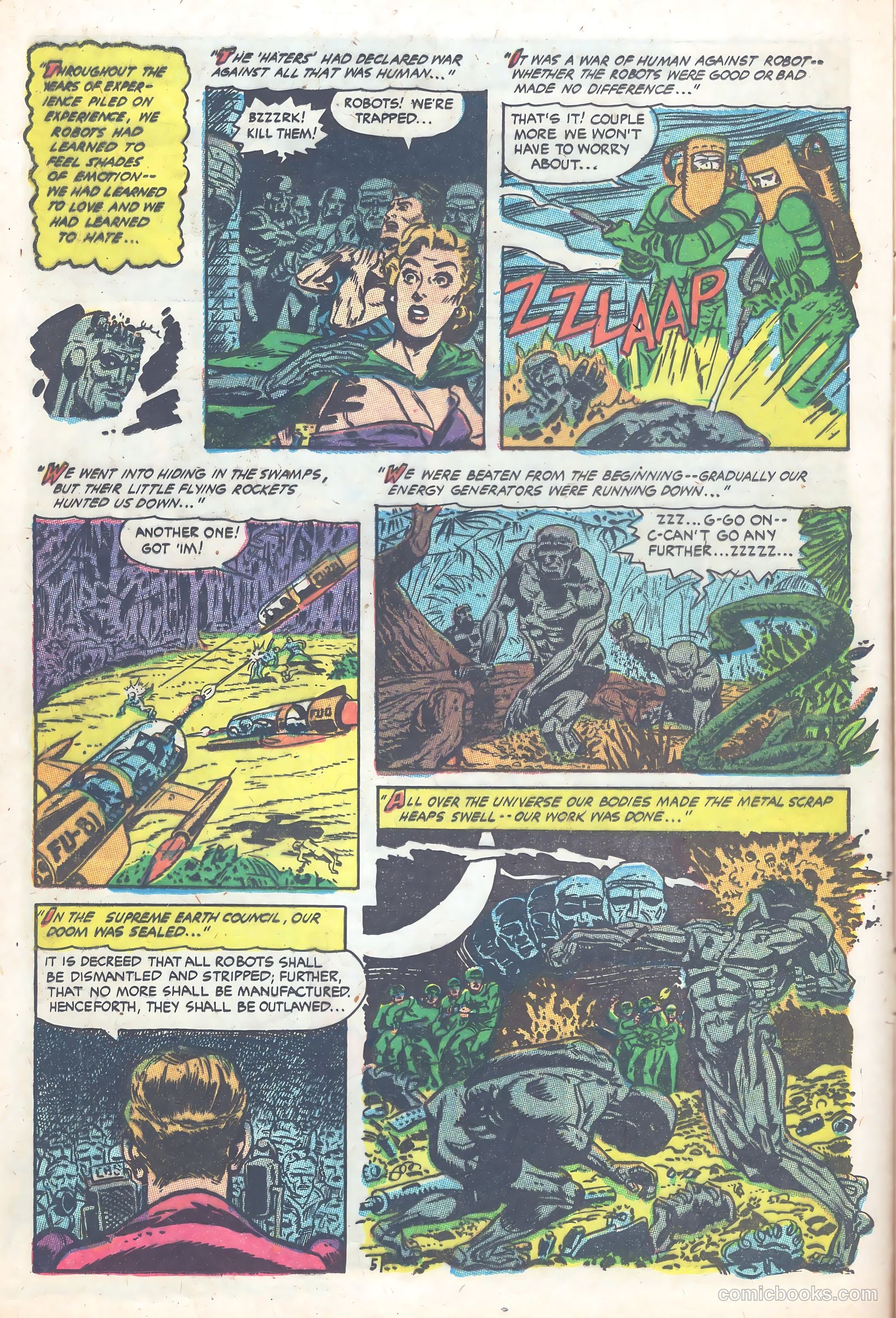 Planet Comics #8 (1958) — page 16 of 36