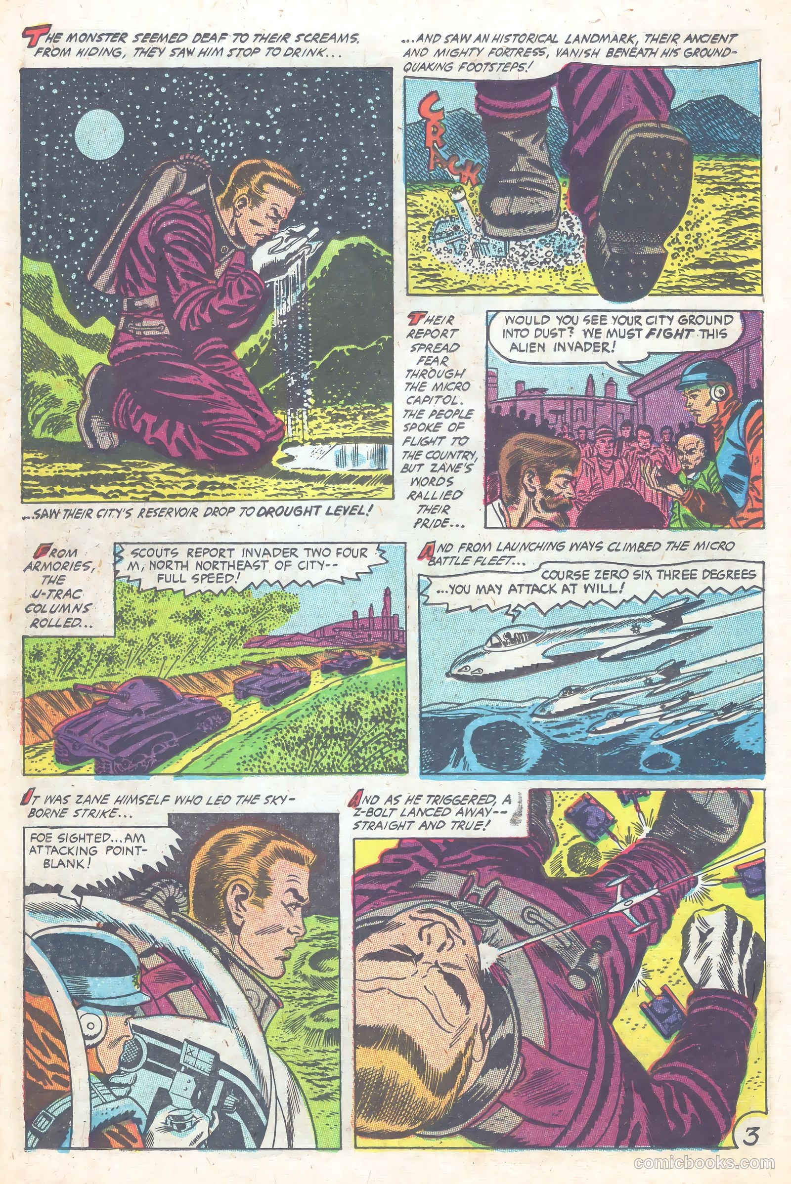 Planet Comics #8 (1958) — page 22 of 36