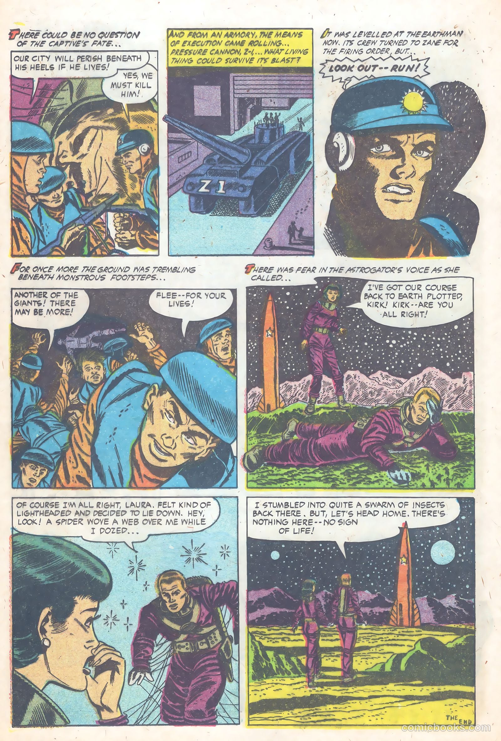 Planet Comics #8 (1958) — page 24 of 36