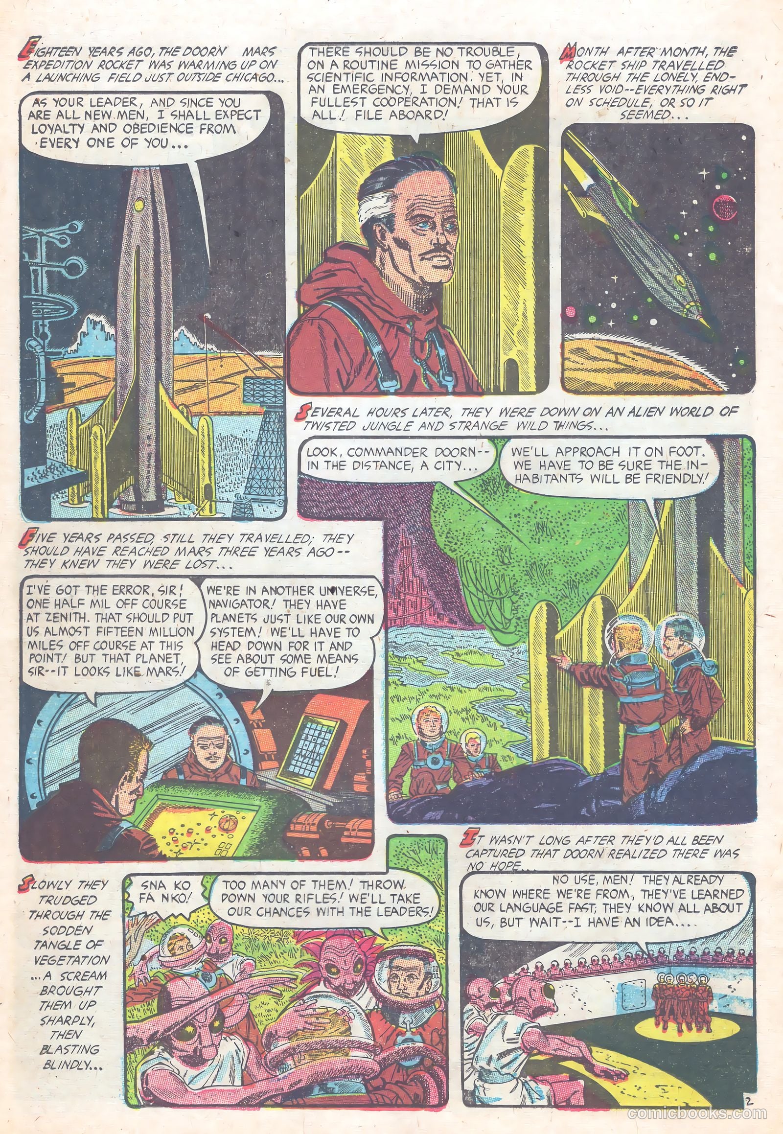 Planet Comics #8 (1958) — page 26 of 36
