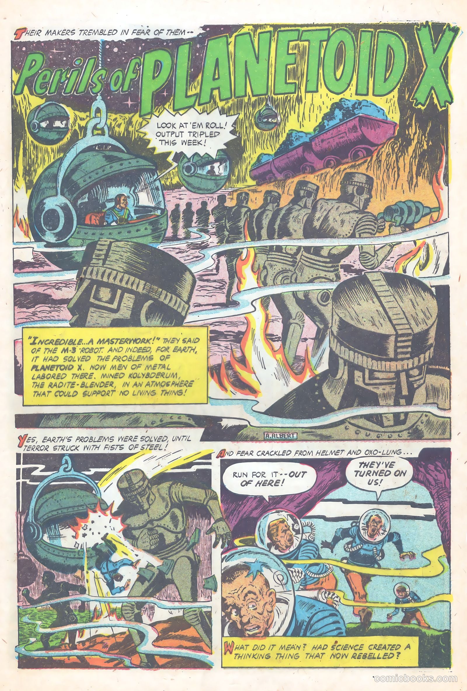 Planet Comics #8 (1958) — page 29 of 36