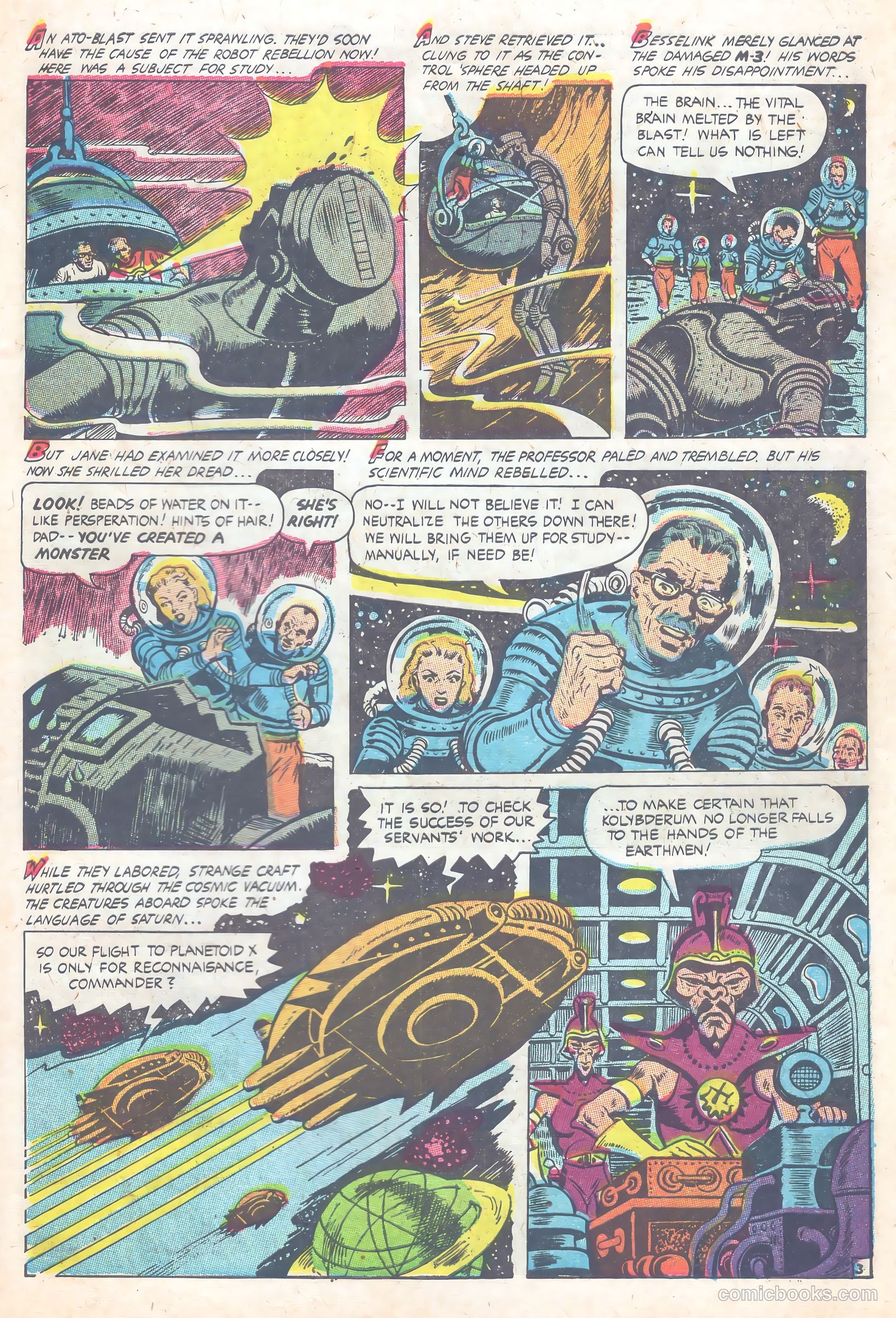Planet Comics #8 (1958) — page 31 of 36