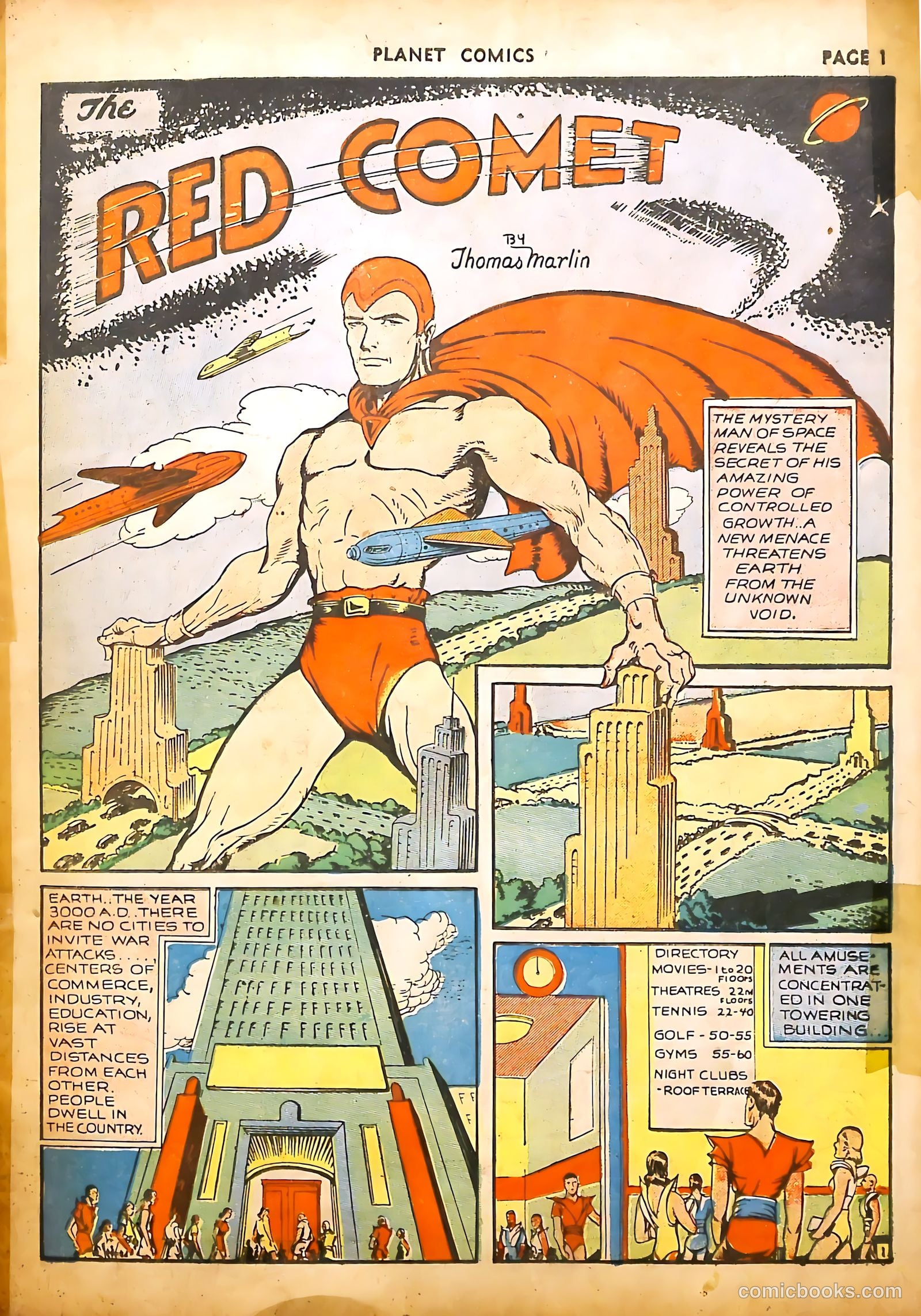 Planet Comics #9 (1940) — page 3 of 68