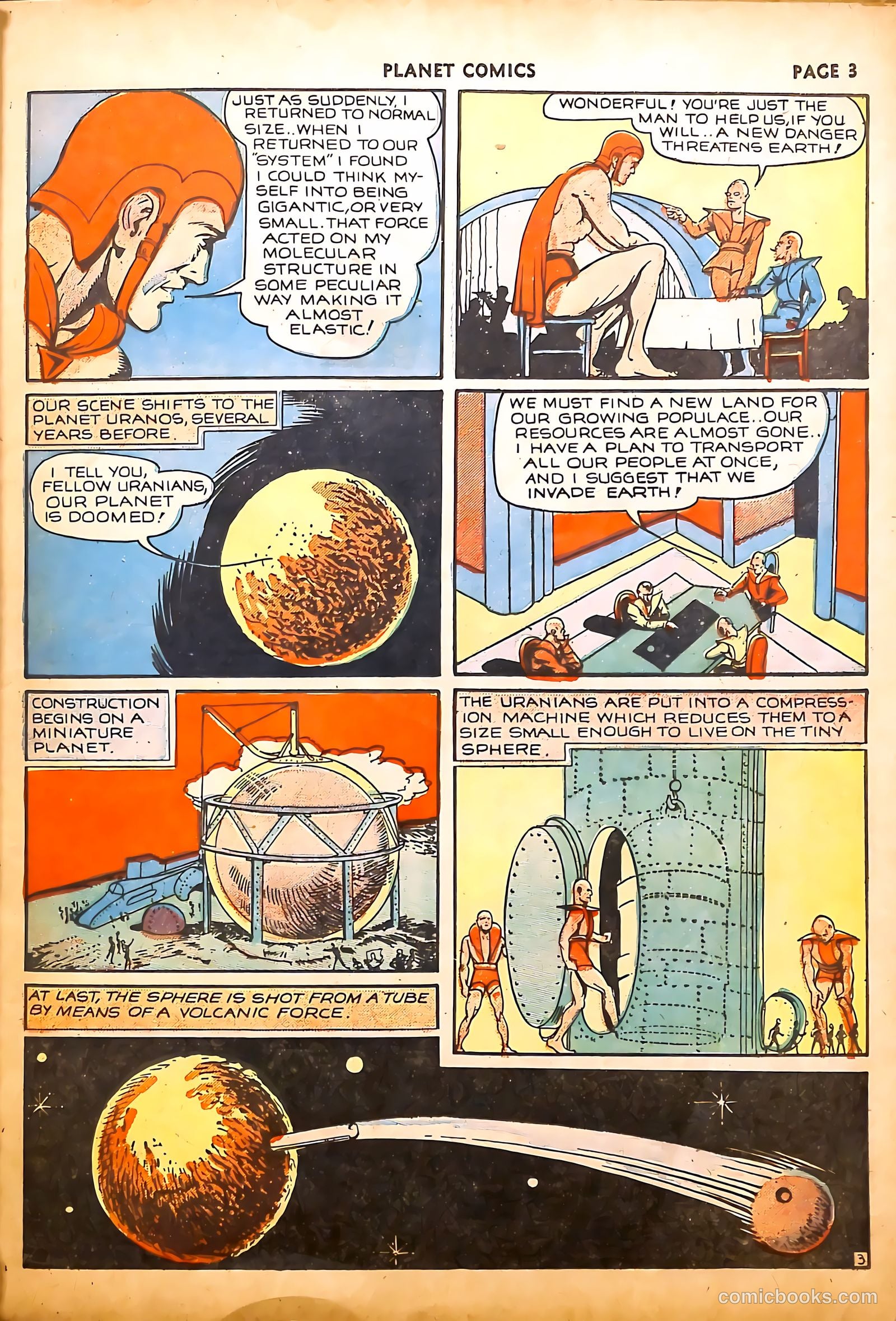 Planet Comics #9 (1940) — page 5 of 68