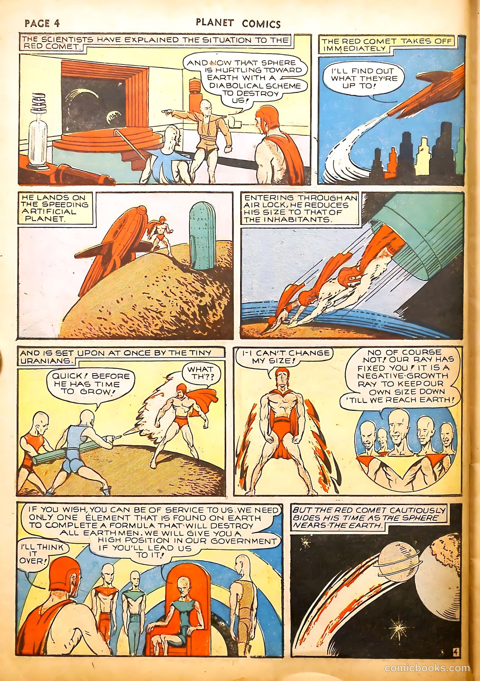 Planet Comics #9 (1940) — page 6 of 68