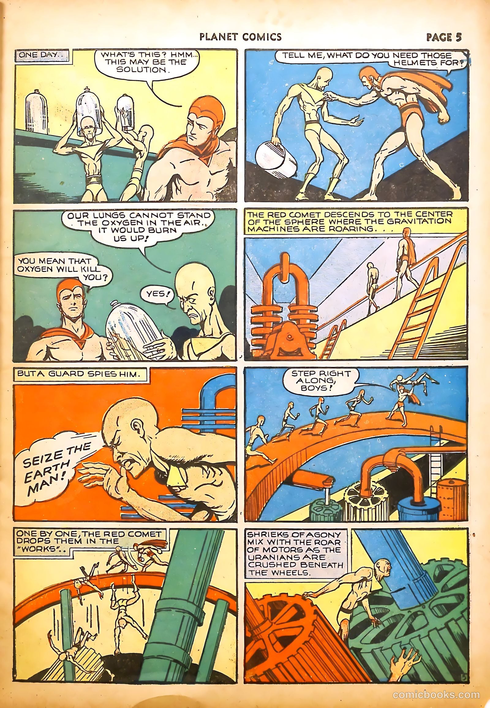Planet Comics #9 (1940) — page 7 of 68