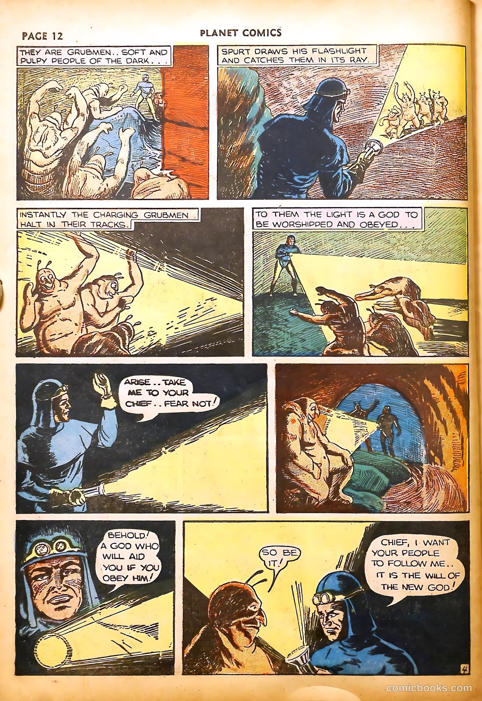 Planet Comics #9 (1940) — page 14 of 68