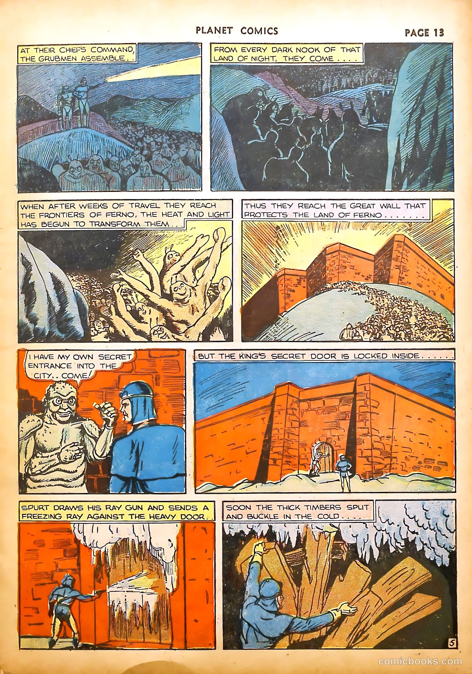 Planet Comics #9 (1940) — page 15 of 68