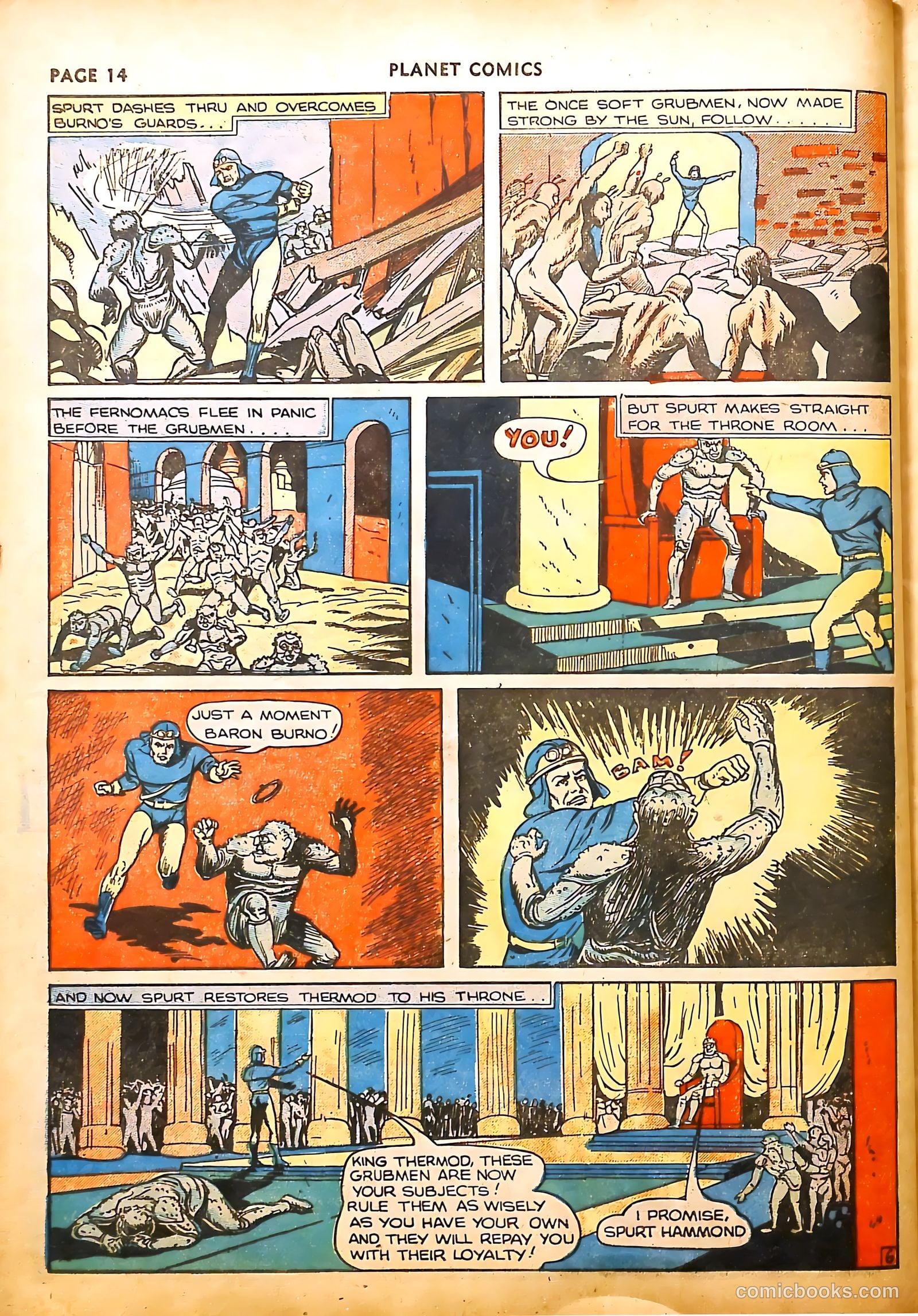 Planet Comics #9 (1940) — page 16 of 68