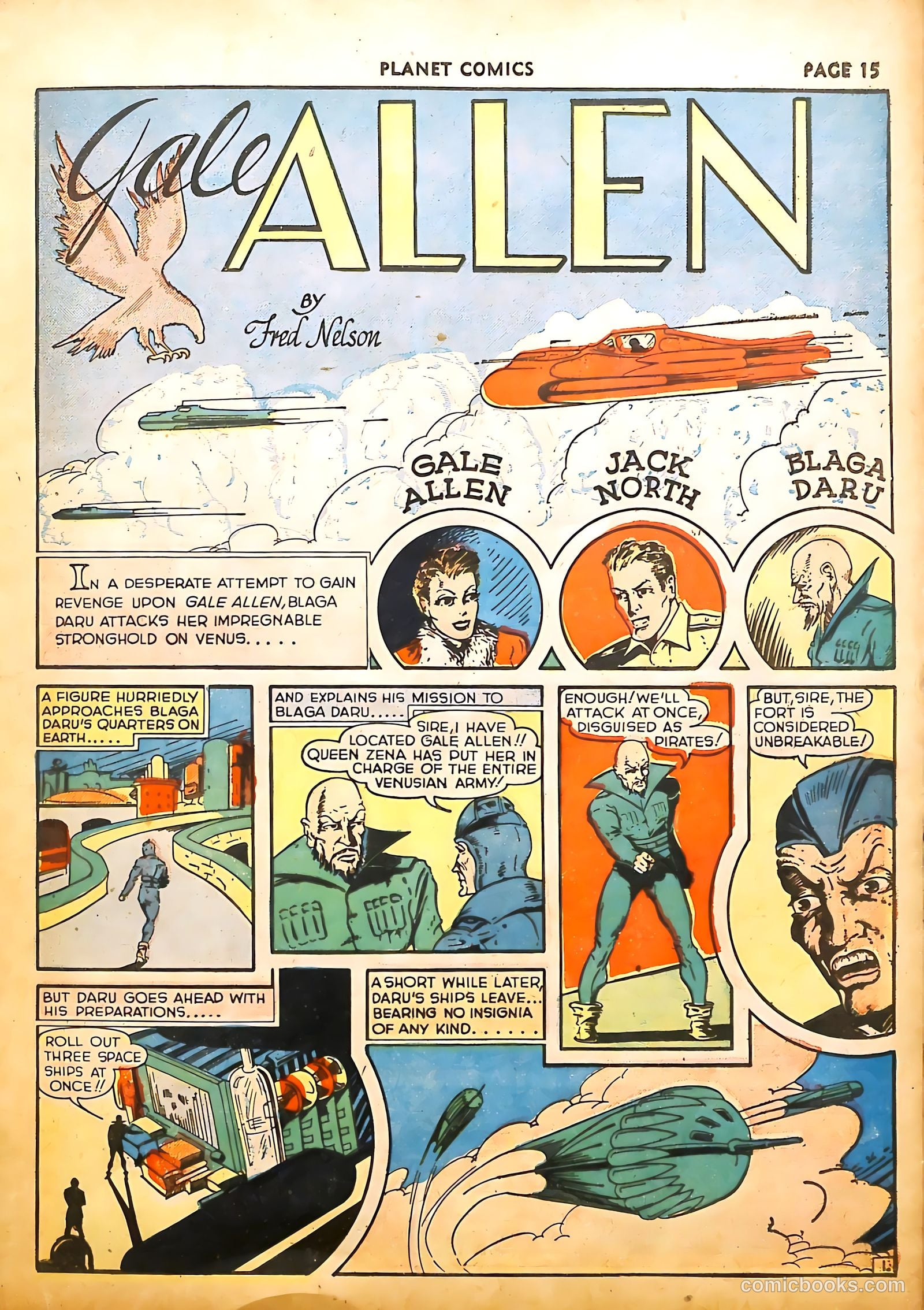 Planet Comics #9 (1940) — page 17 of 68
