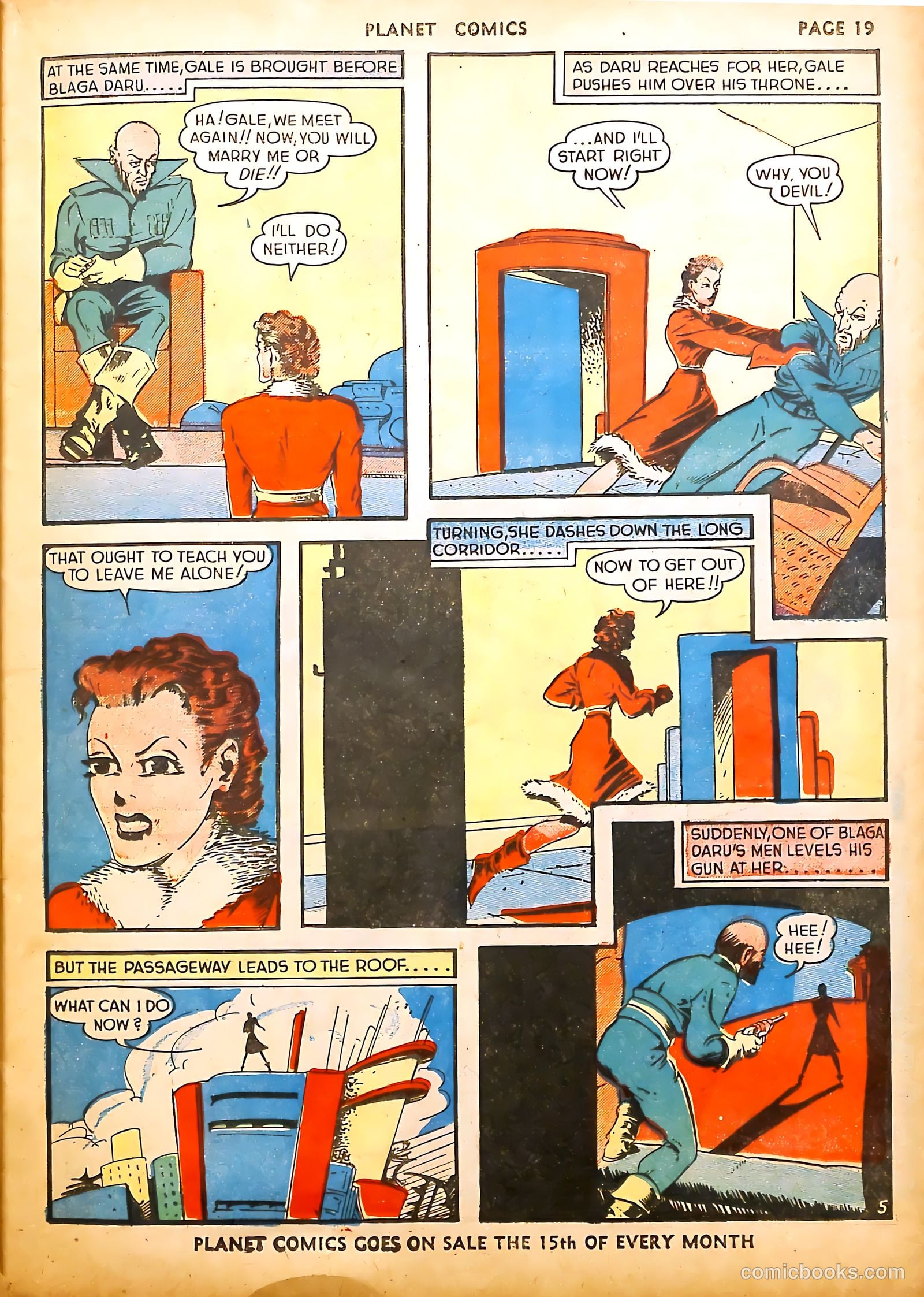 Planet Comics #9 (1940) — page 21 of 68