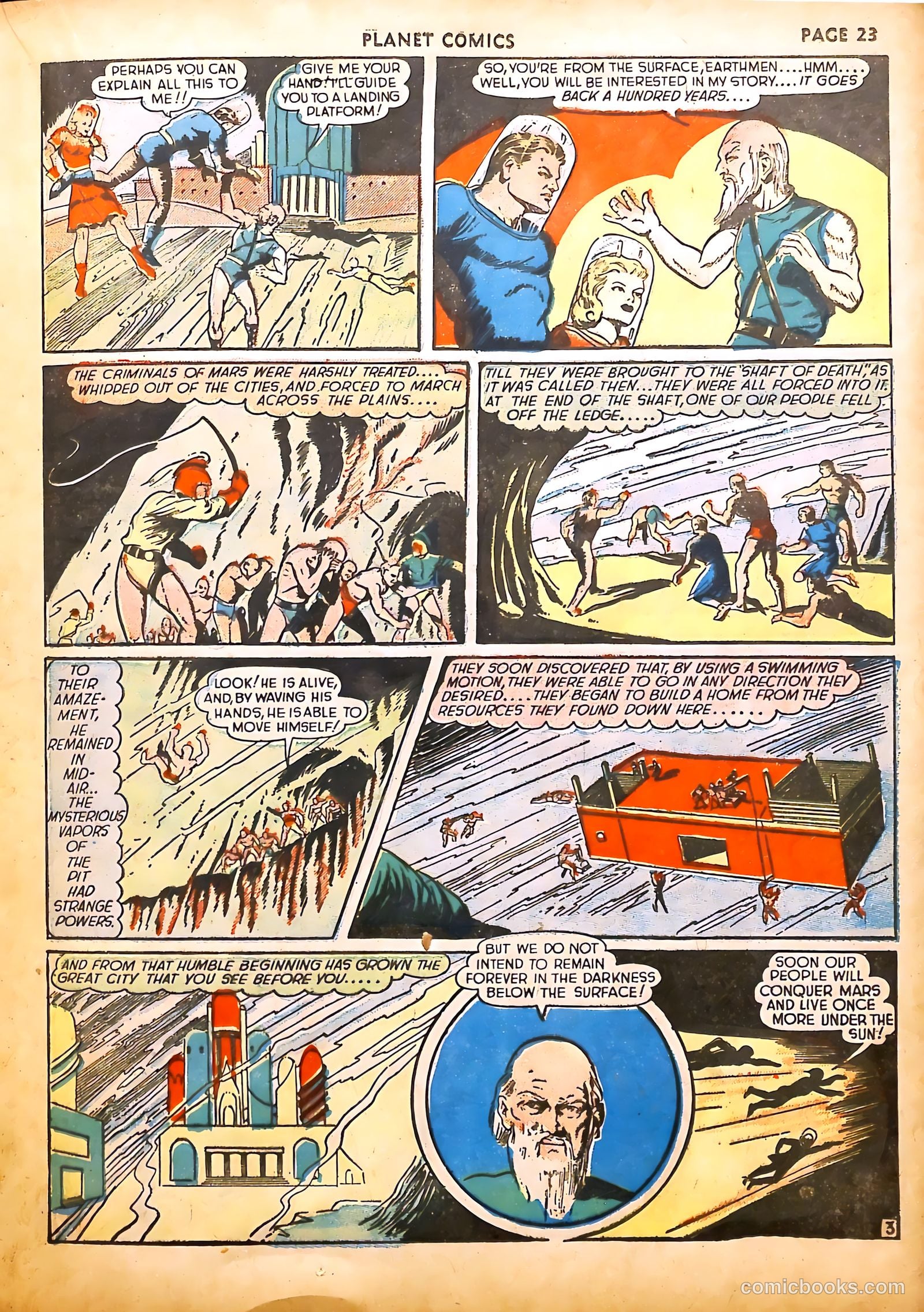 Planet Comics #9 (1940) — page 25 of 68