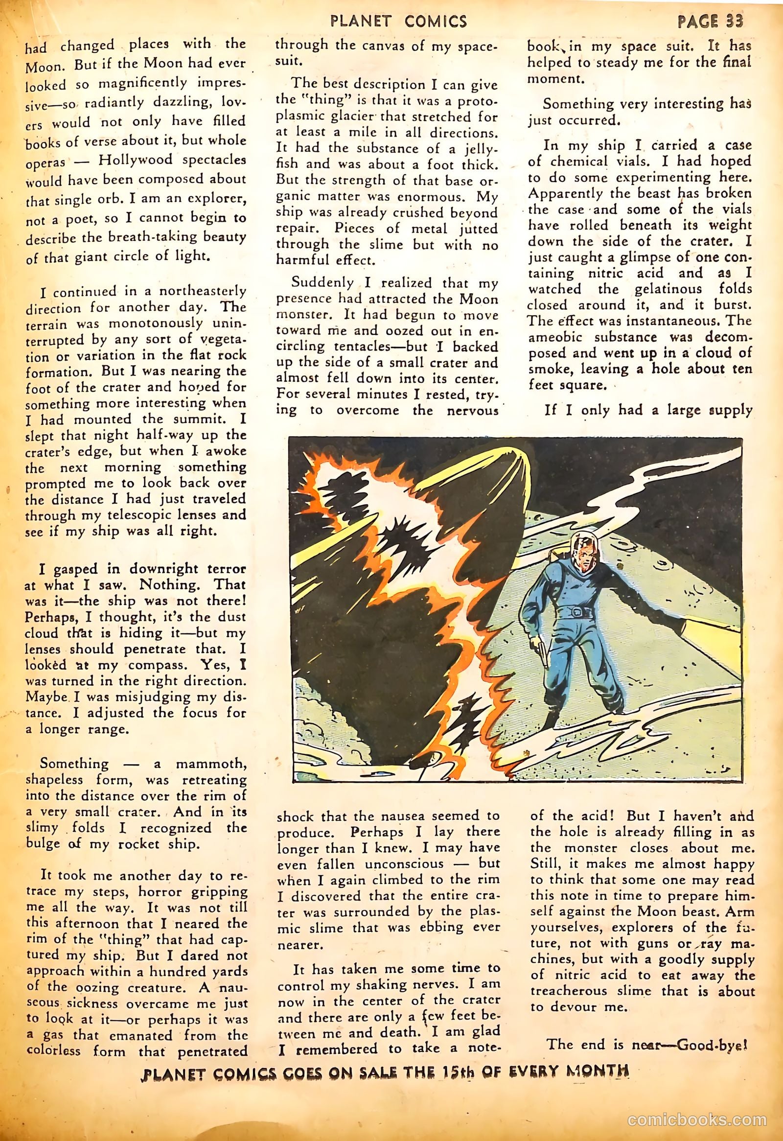 Planet Comics #9 (1940) — page 35 of 68