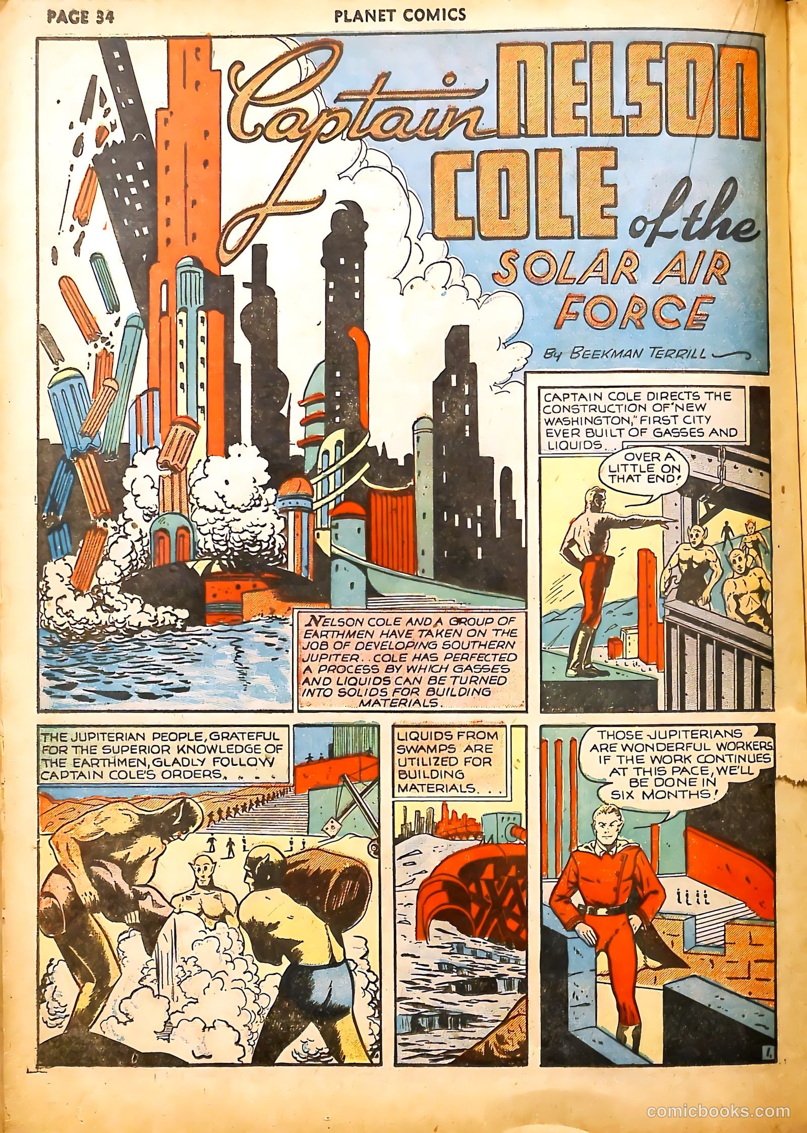 Planet Comics #9 (1940) — page 36 of 68