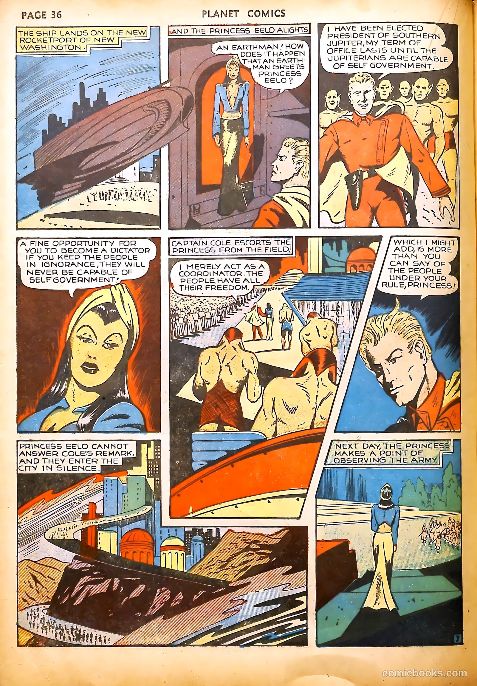 Planet Comics #9 (1940) — page 38 of 68