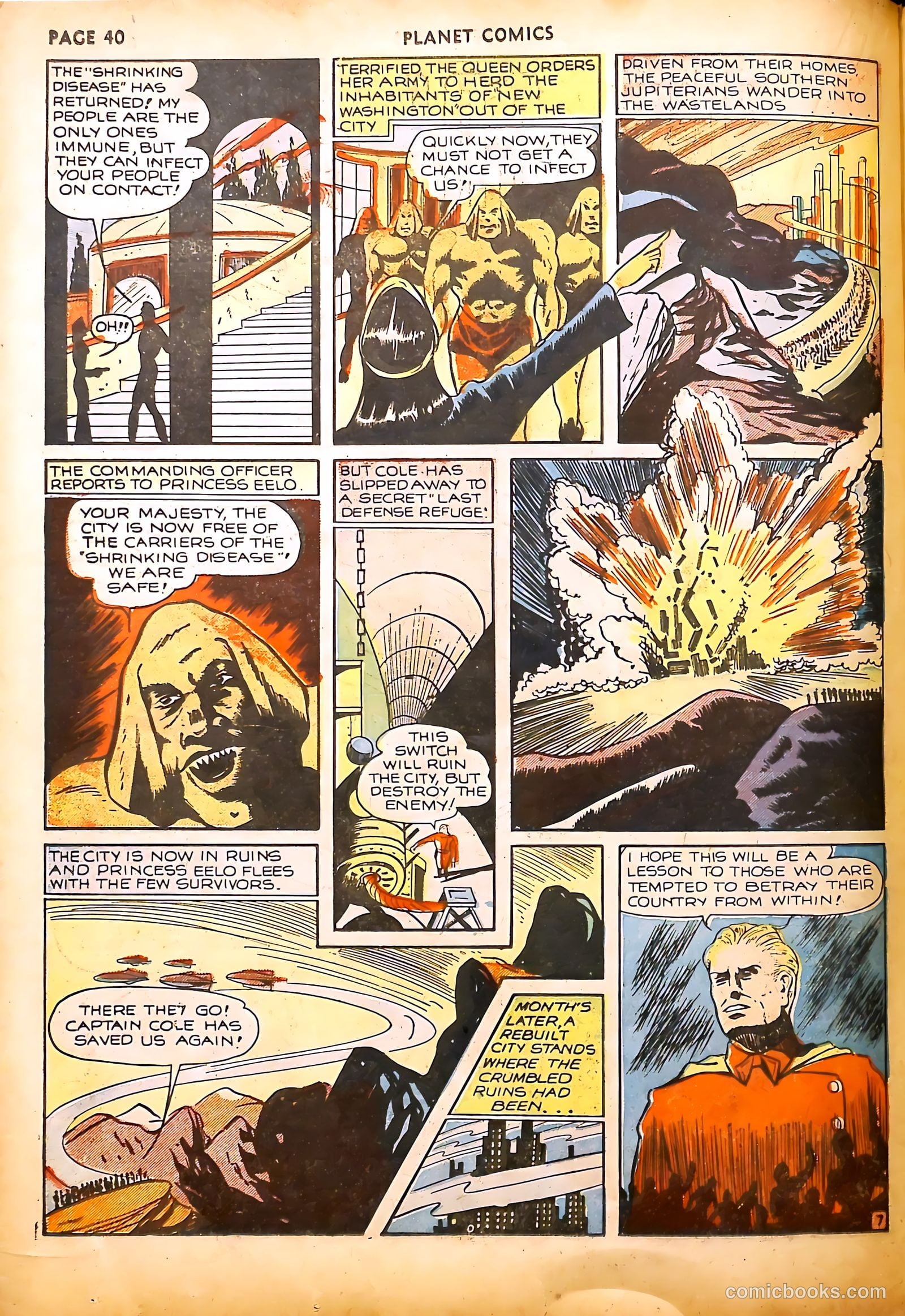 Planet Comics #9 (1940) — page 42 of 68