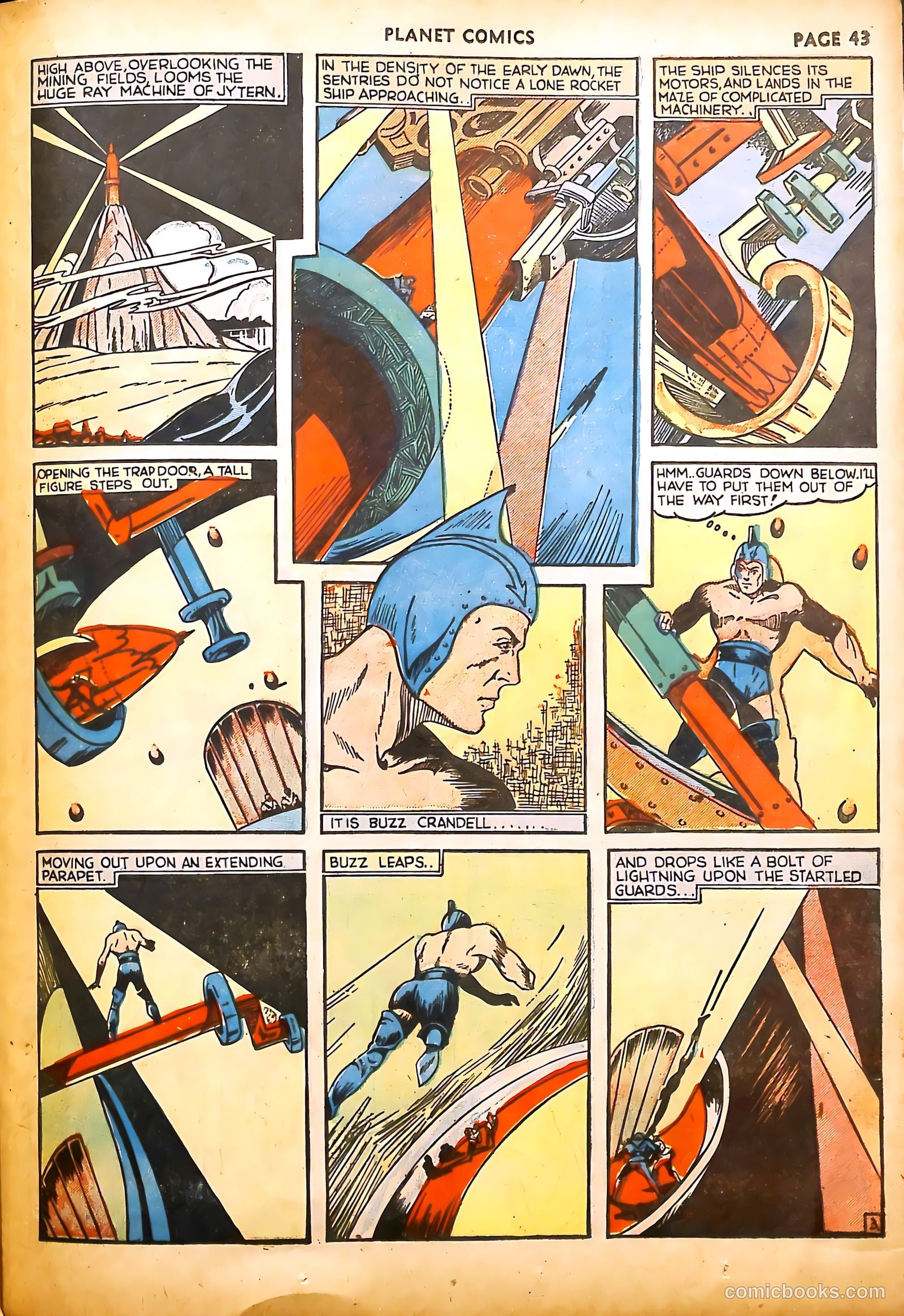 Planet Comics #9 (1940) — page 45 of 68