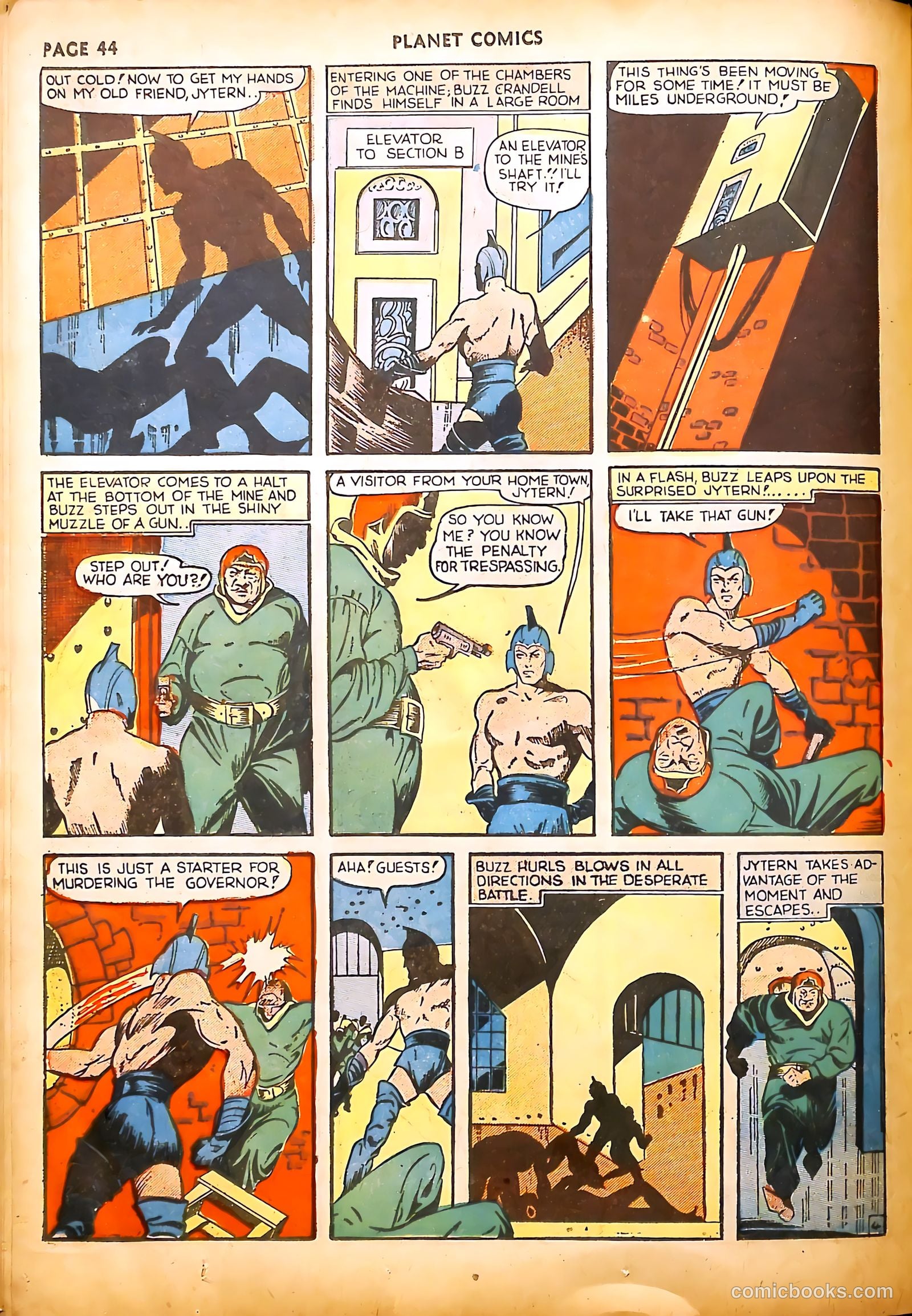 Planet Comics #9 (1940) — page 46 of 68