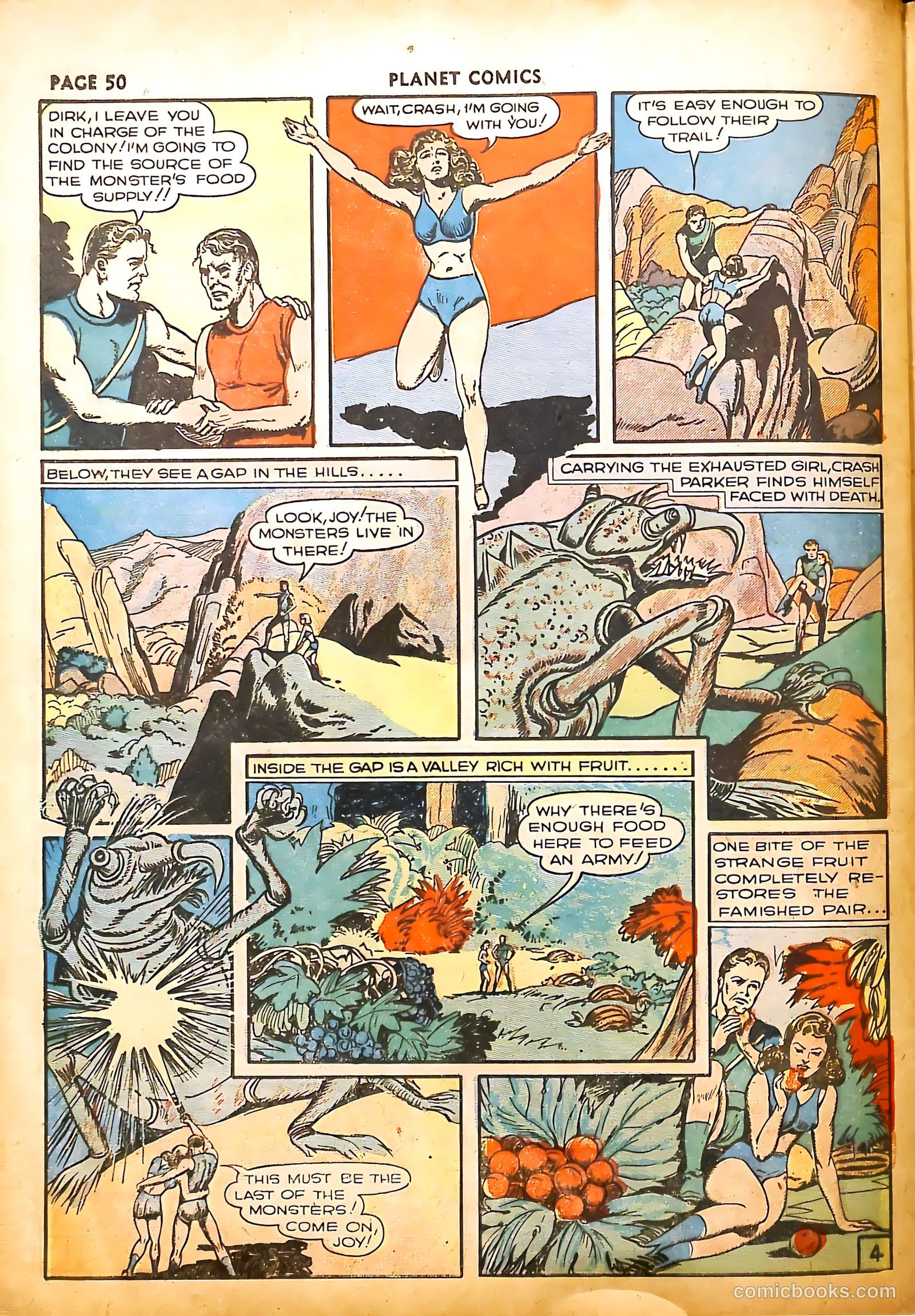 Planet Comics #9 (1940) — page 52 of 68