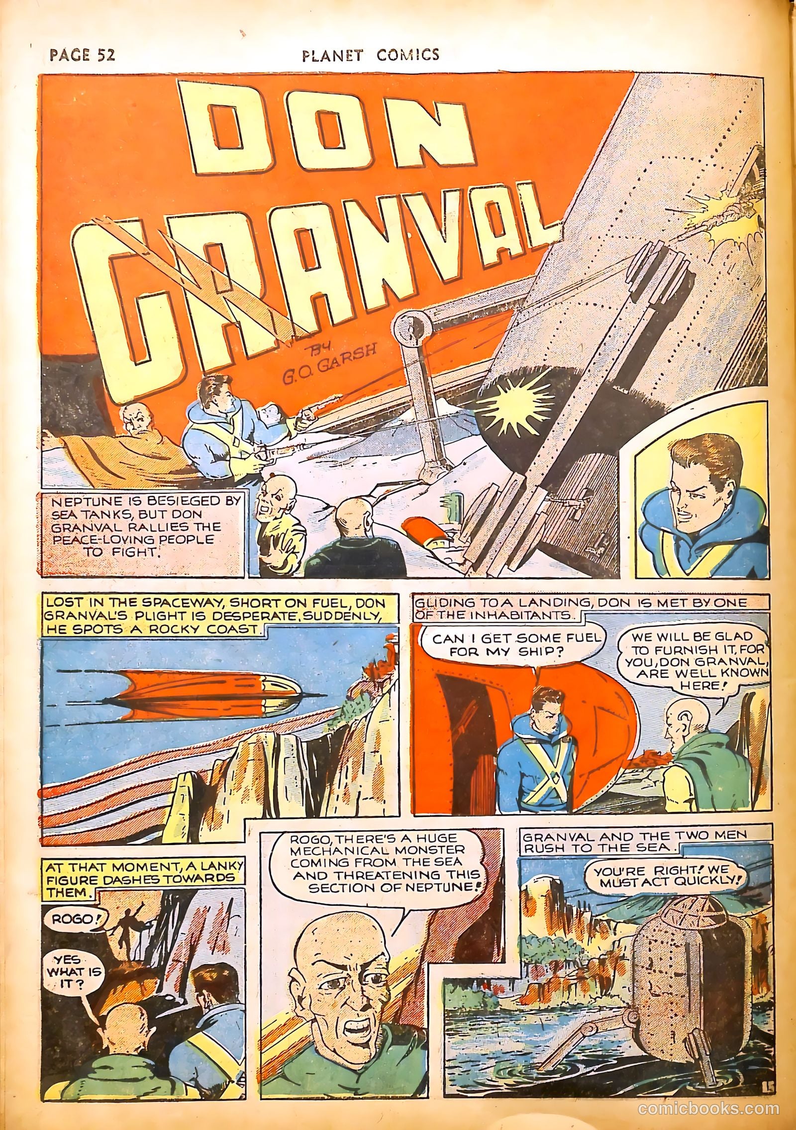 Planet Comics #9 (1940) — page 54 of 68