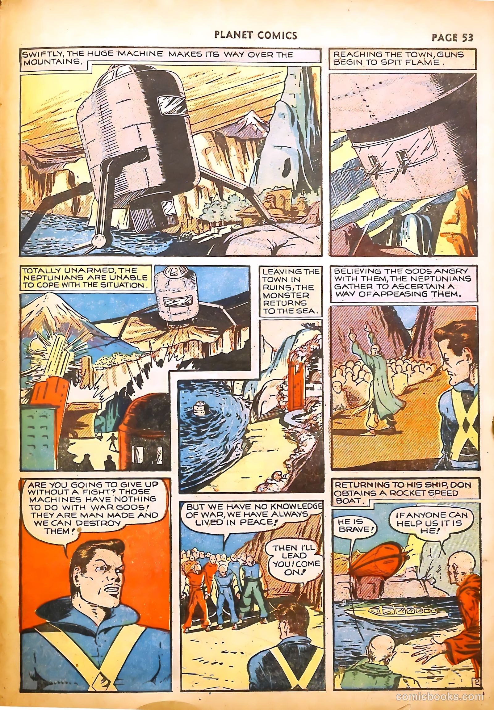 Planet Comics #9 (1940) — page 55 of 68