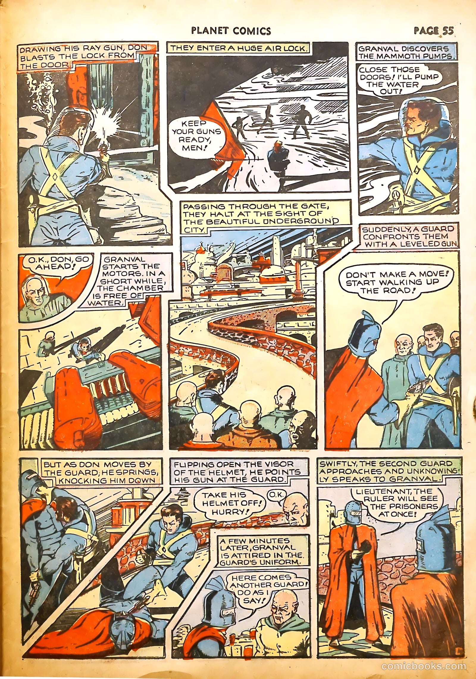 Planet Comics #9 (1940) — page 57 of 68