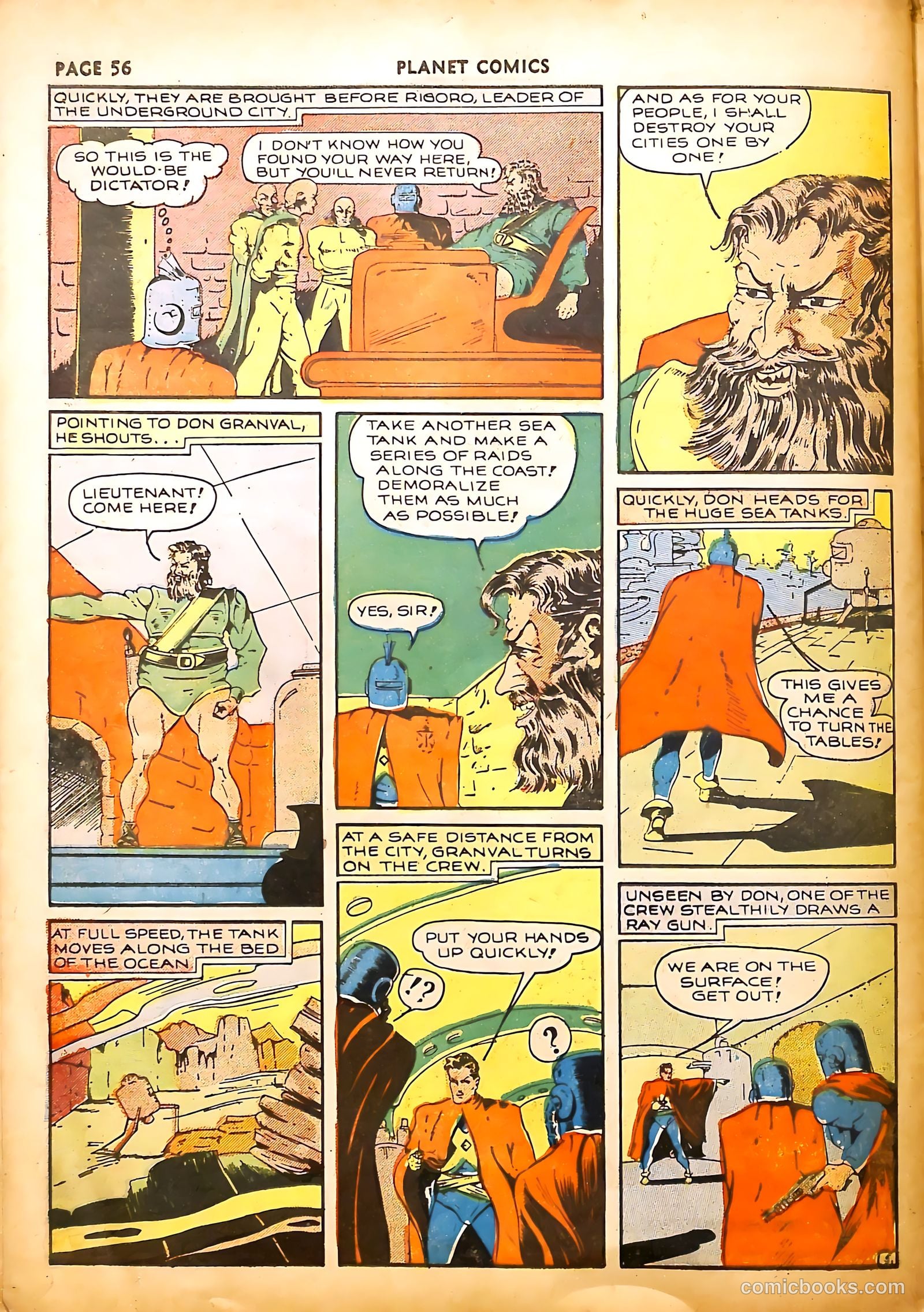 Planet Comics #9 (1940) — page 58 of 68