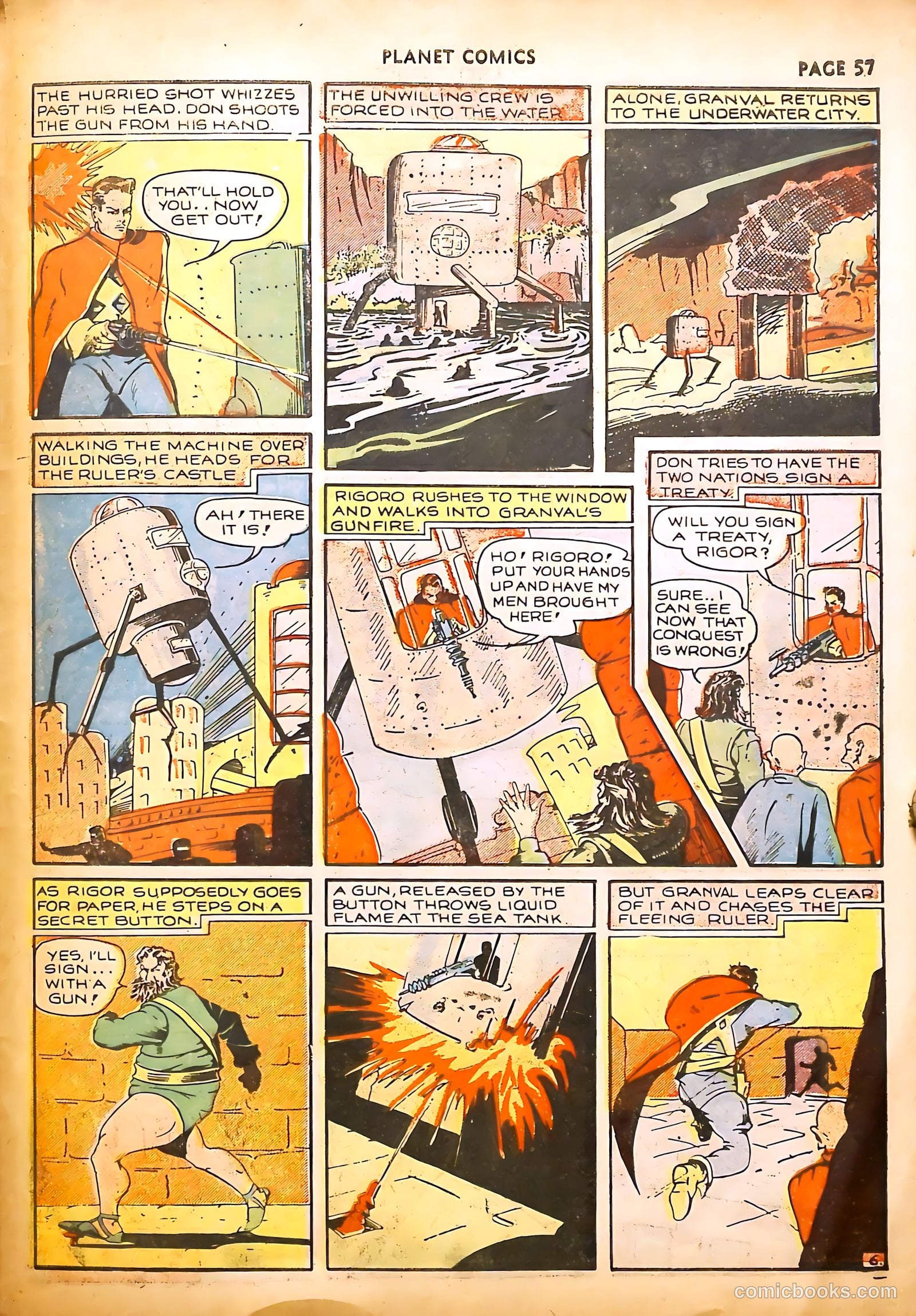Planet Comics #9 (1940) — page 59 of 68