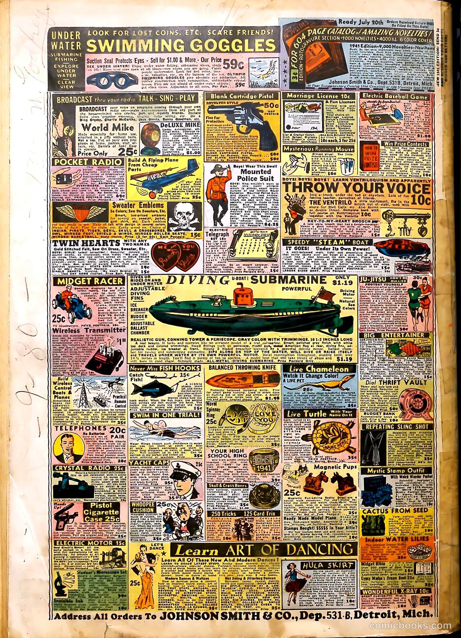Planet Comics #9 (1940) — page 68 of 68