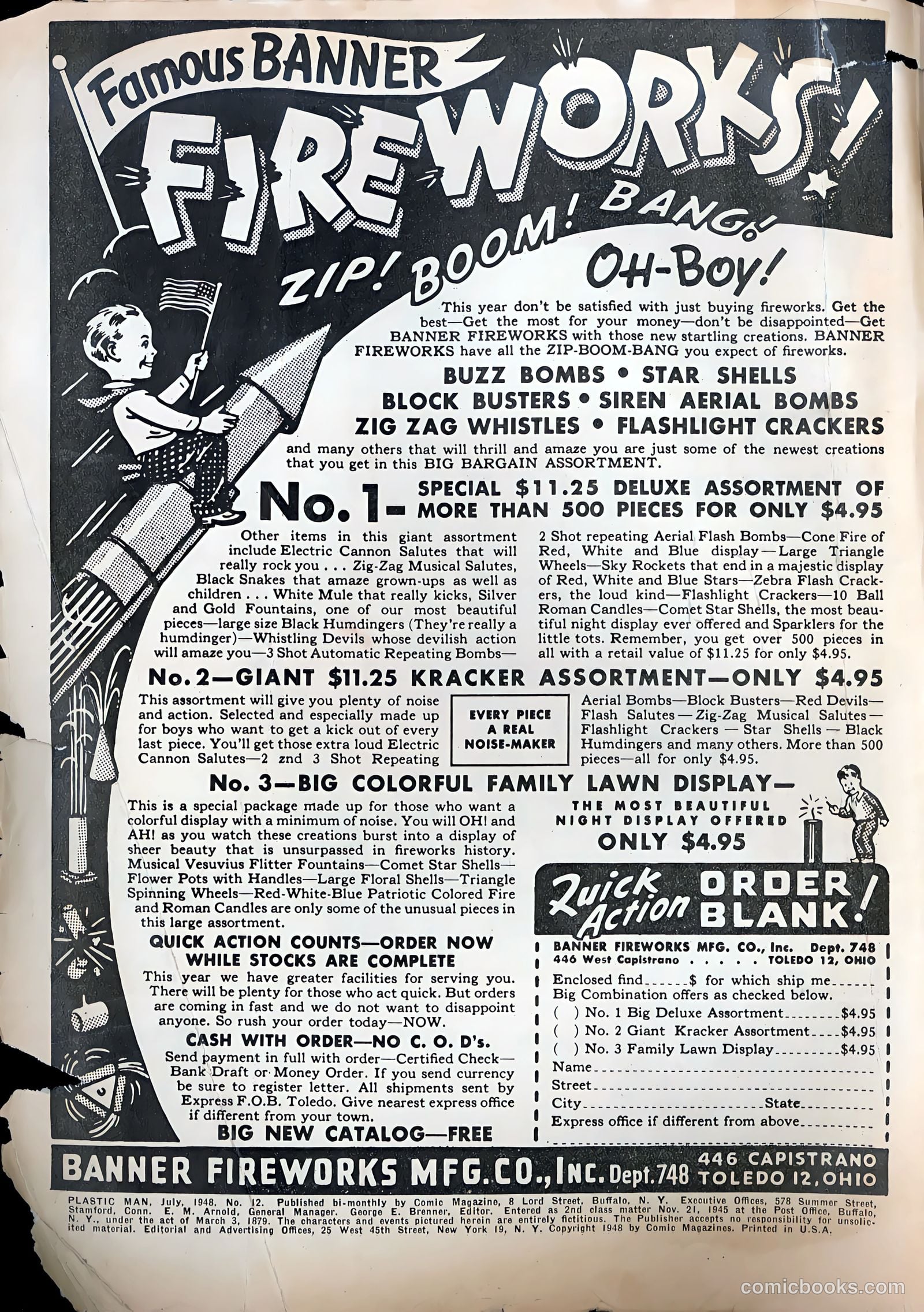 Plastic Man #12 (1948) — page 2 of 52