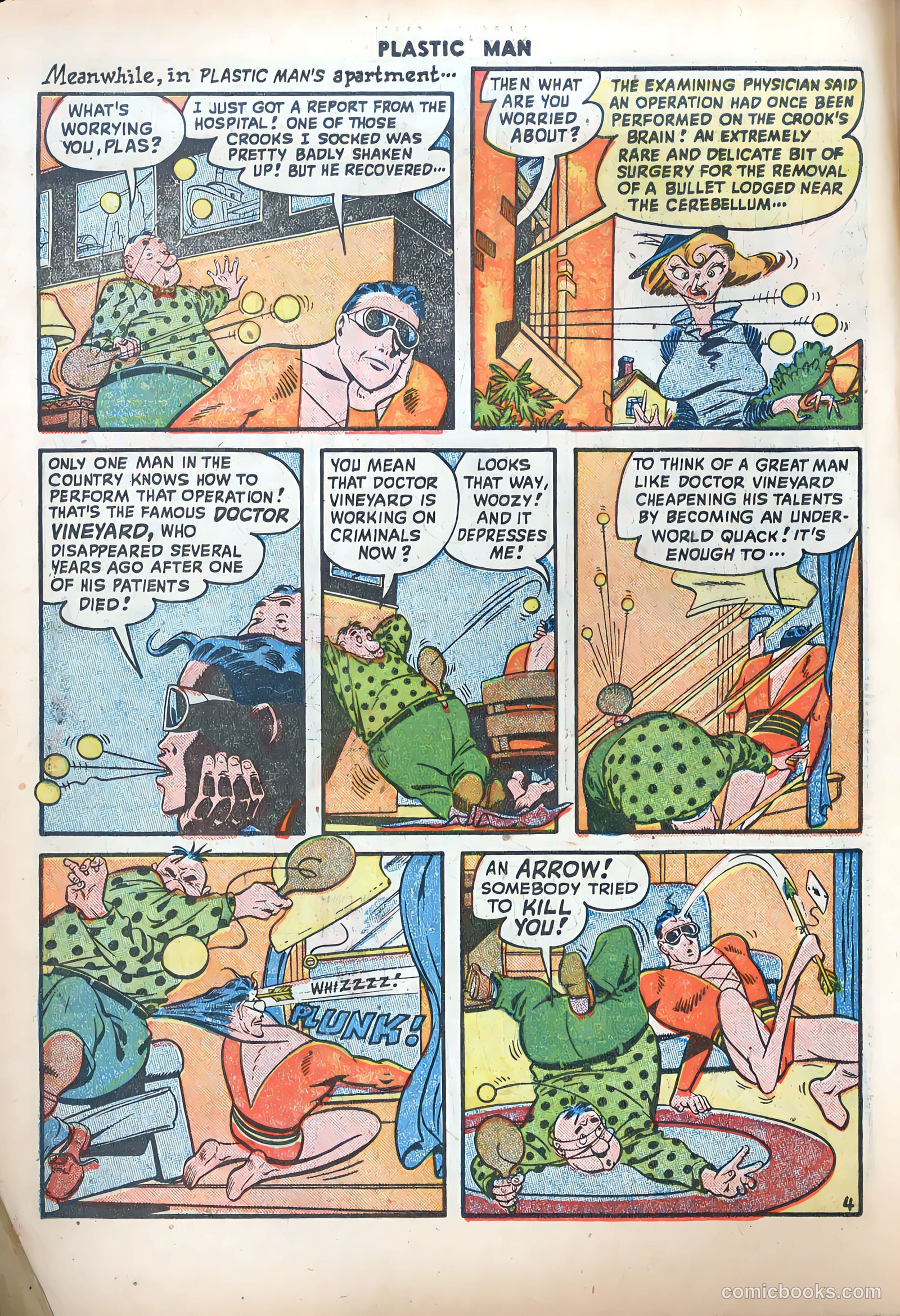 Plastic Man #12 (1948) — page 6 of 52