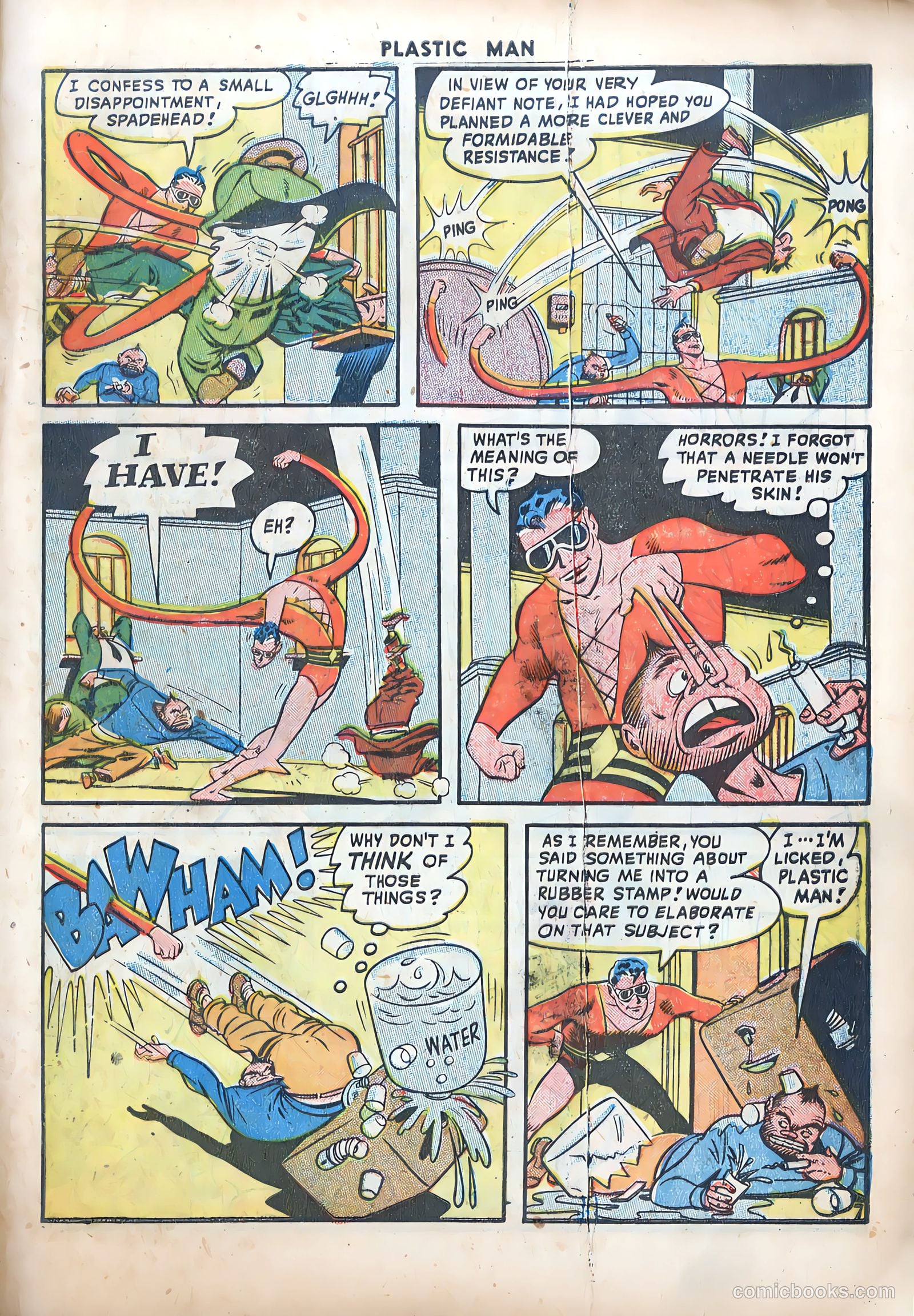 Plastic Man #12 (1948) — page 9 of 52