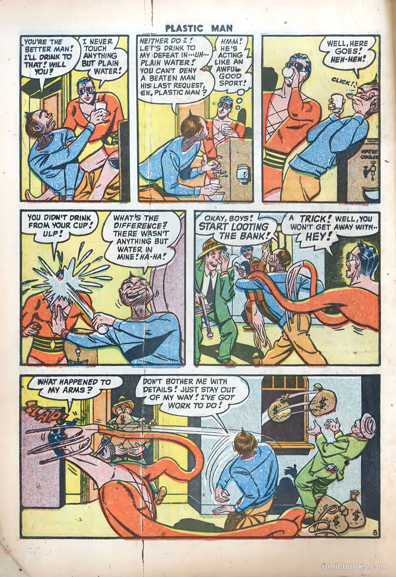 Plastic Man #12 (1948) — page 10 of 52