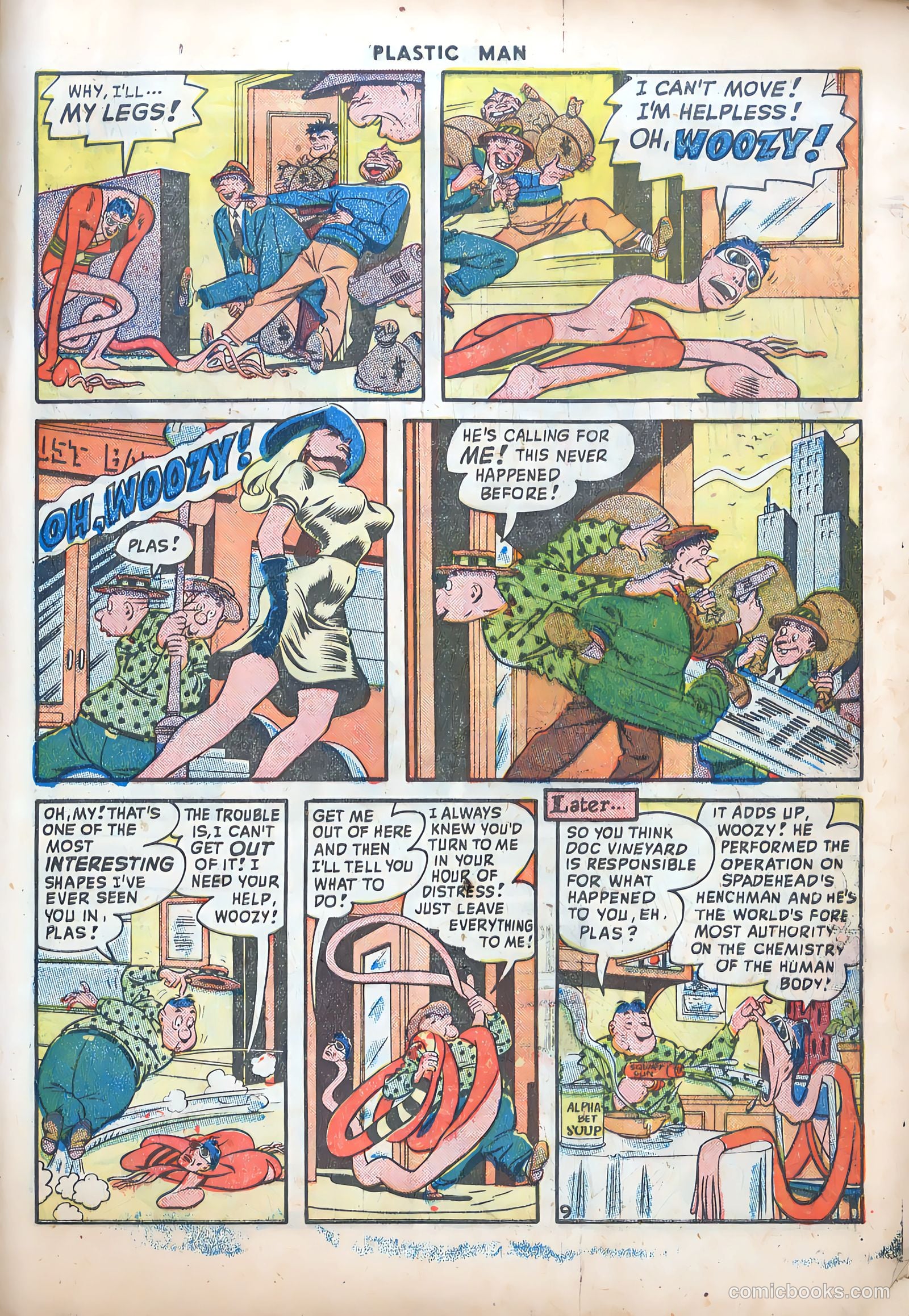 Plastic Man #12 (1948) — page 11 of 52